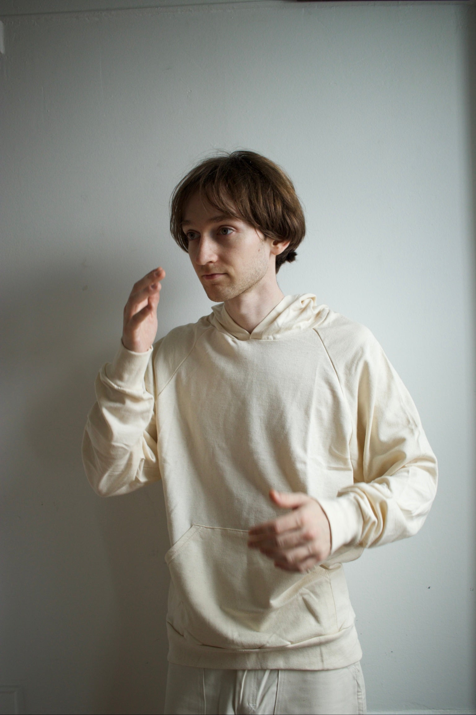 Undyed Organic Hoodie