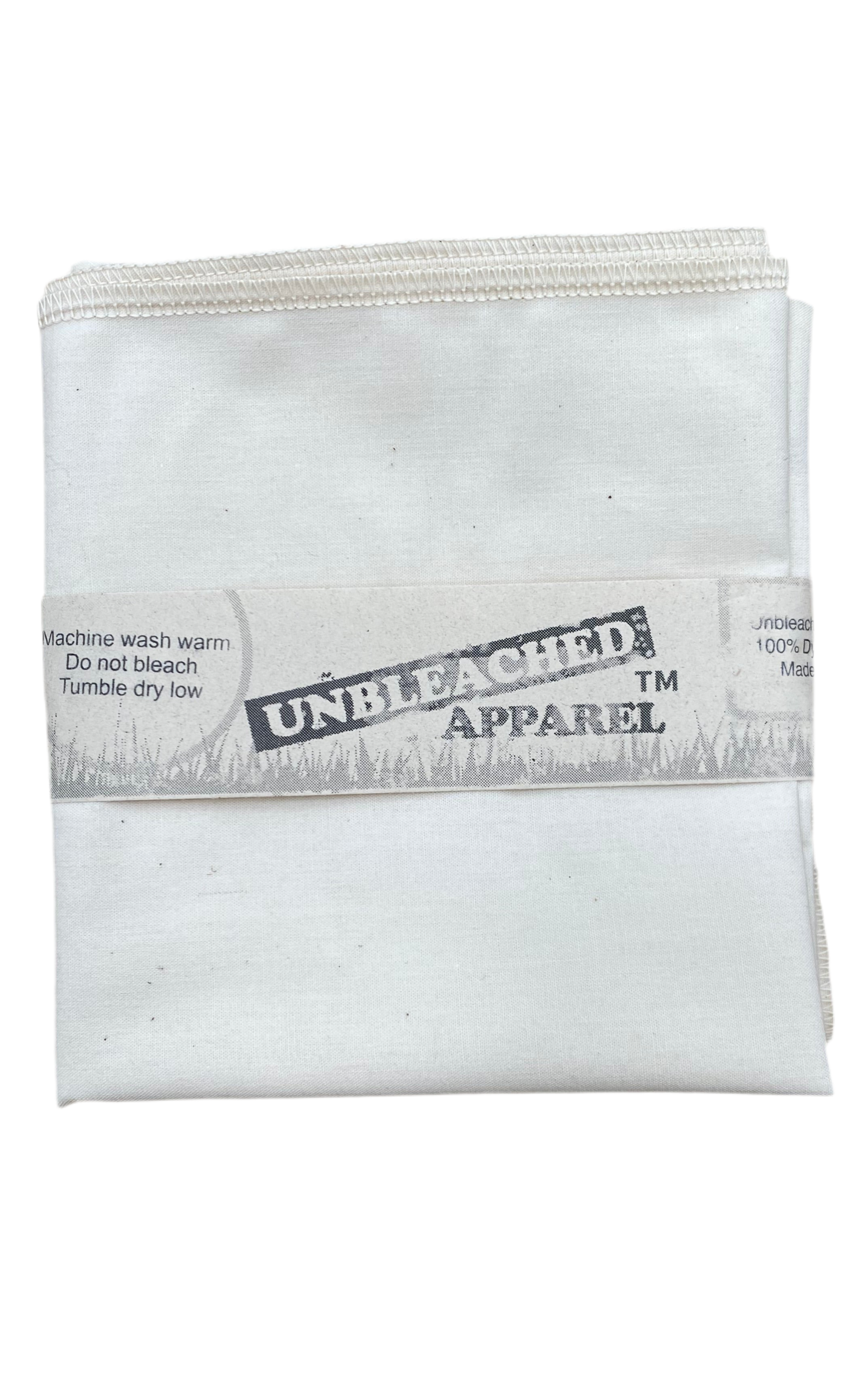Unbleached Percale Bandana