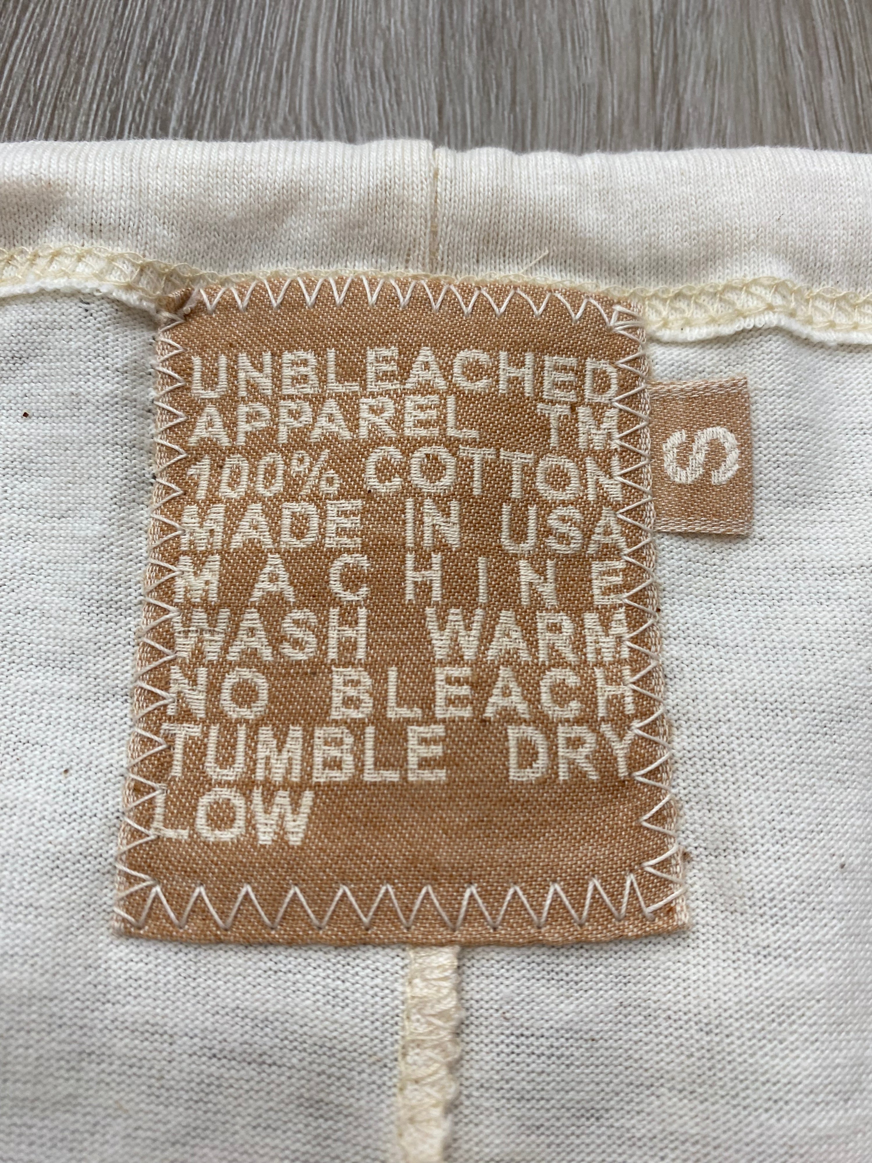 Drawstring Unbleached Shorts