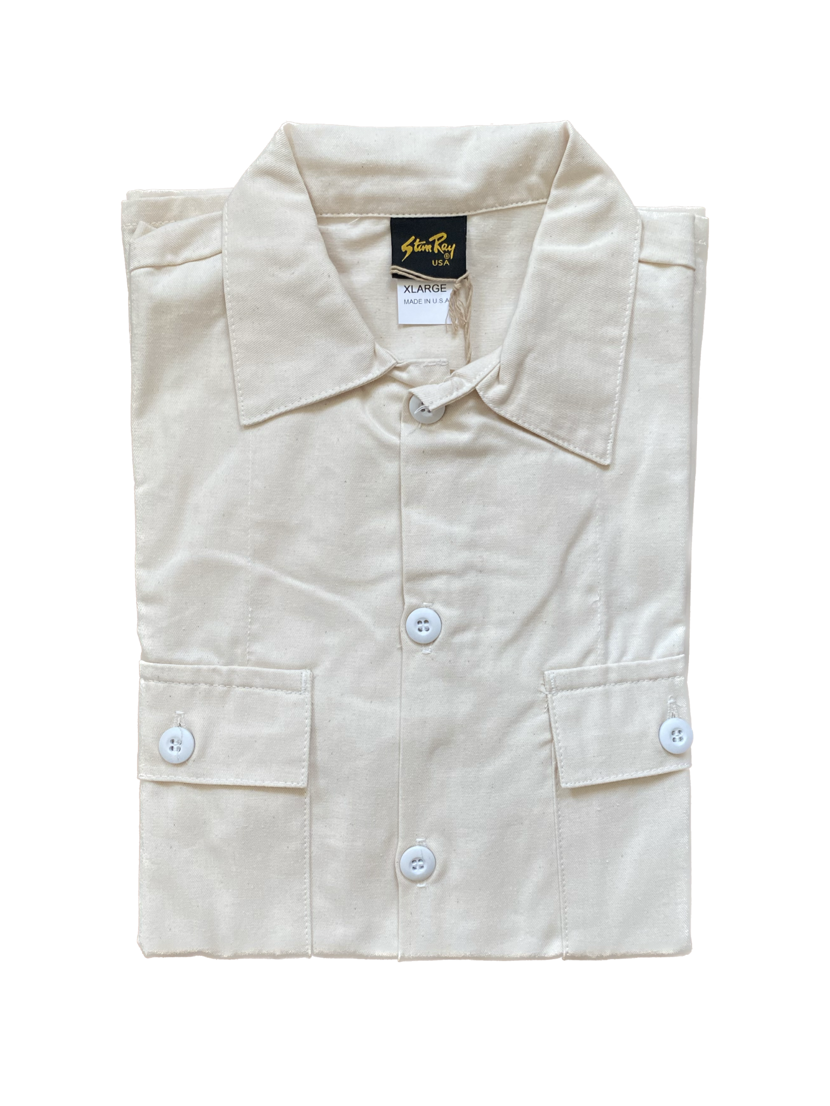 Stan Ray®️ Natural Fatigue Jacket – Unbleached Apparel