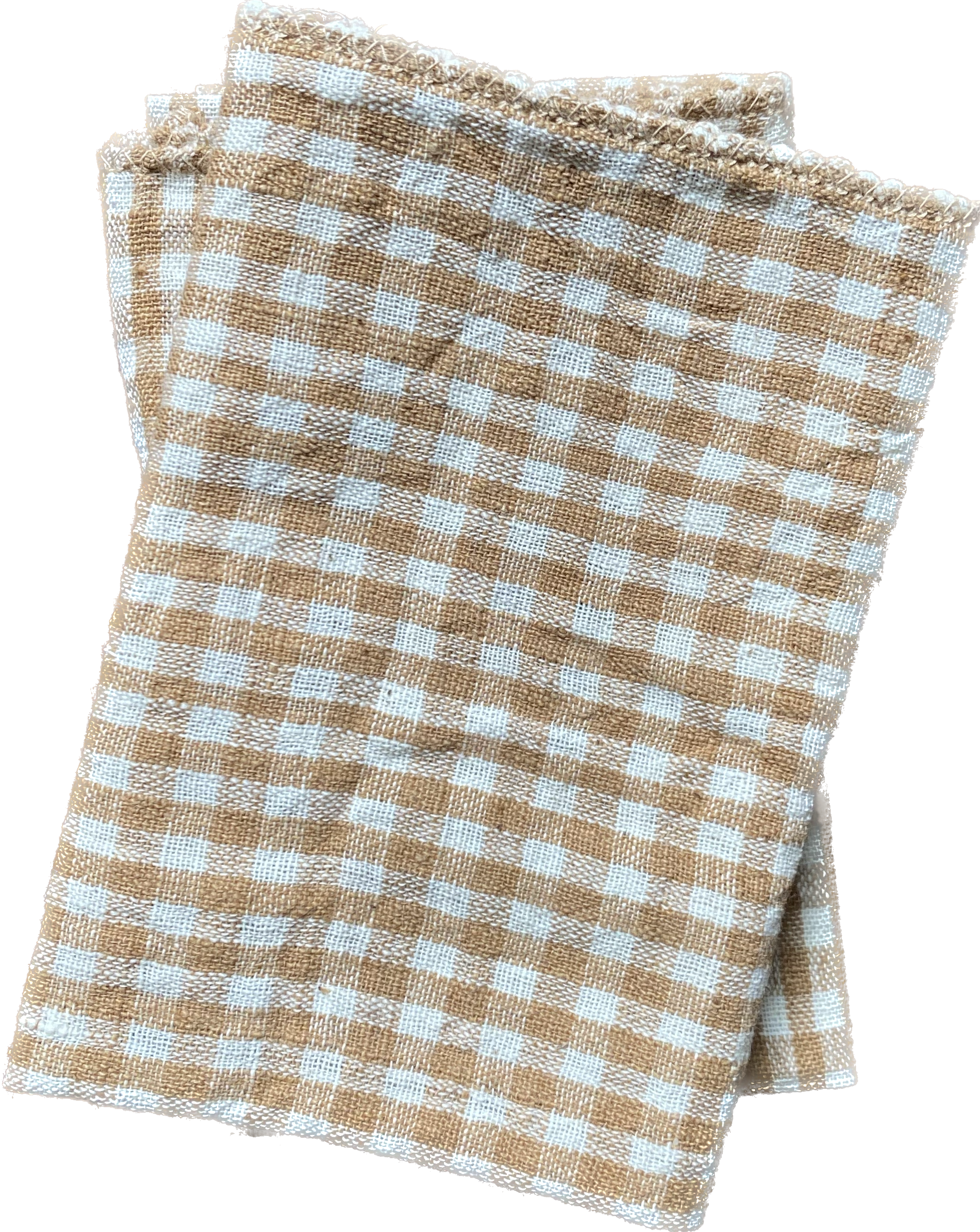 Undyed Gingham Handkerchief