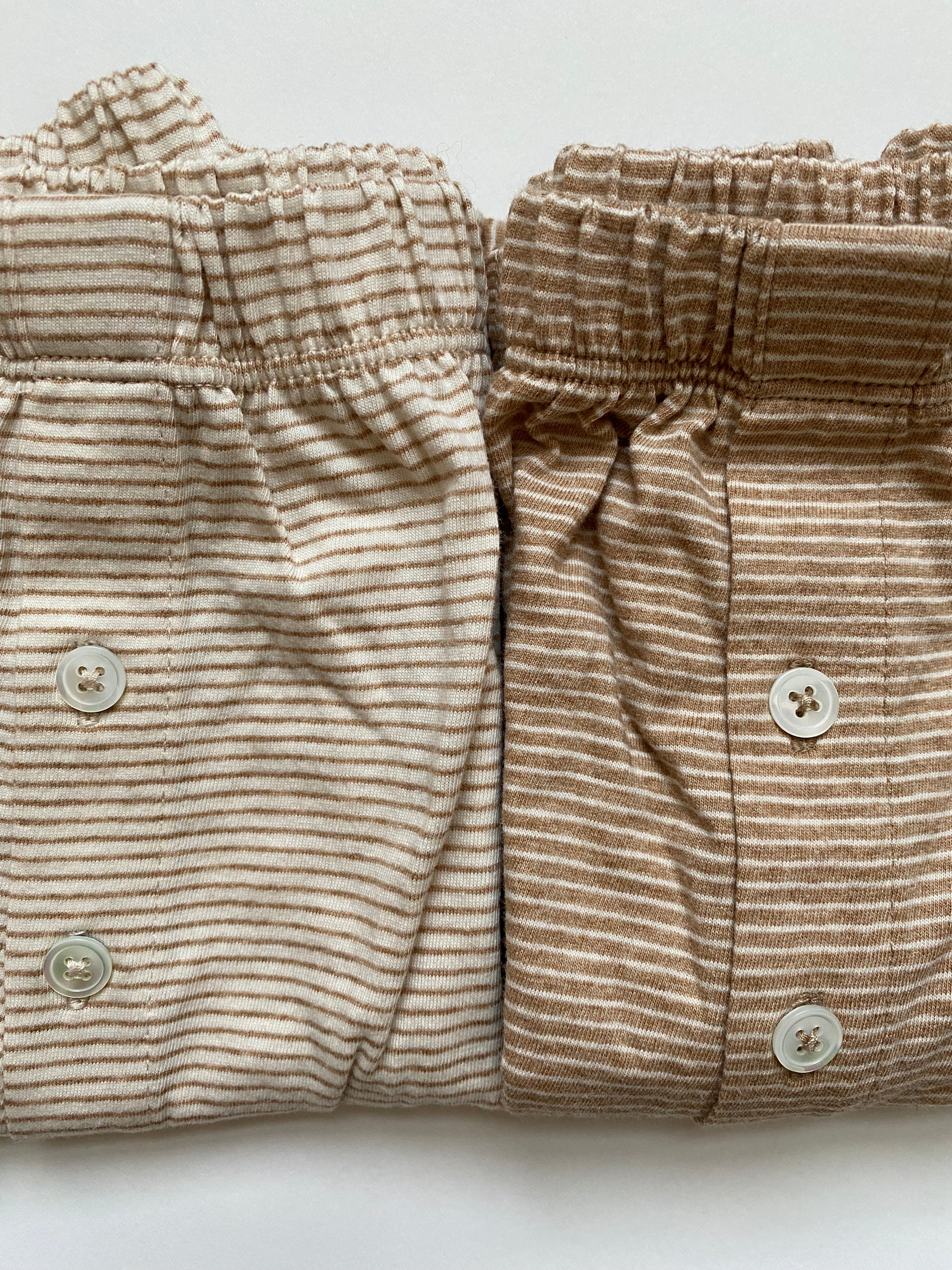 Undyed Brown Stripe Boxers