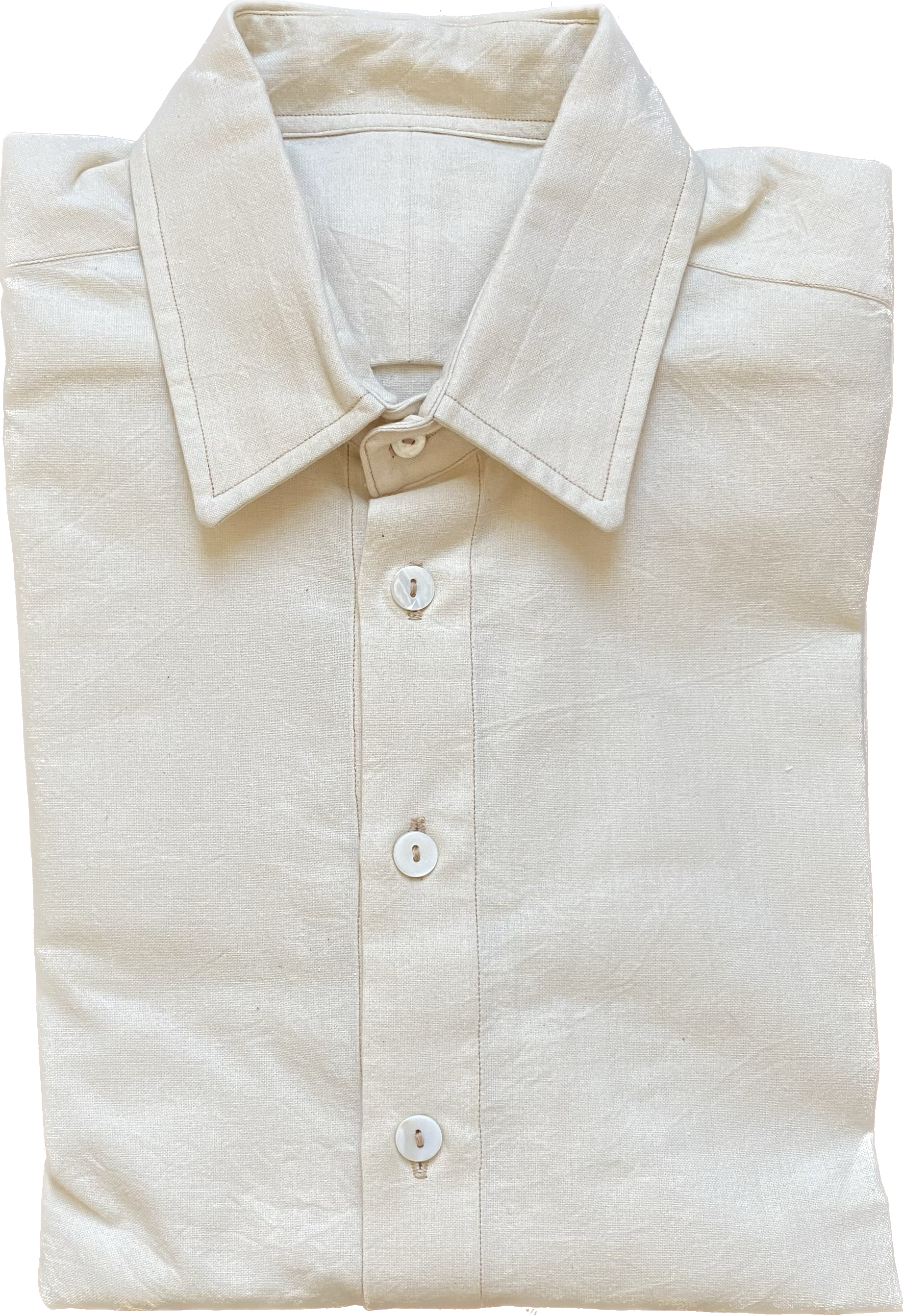 Unbleached Button Down Shirt