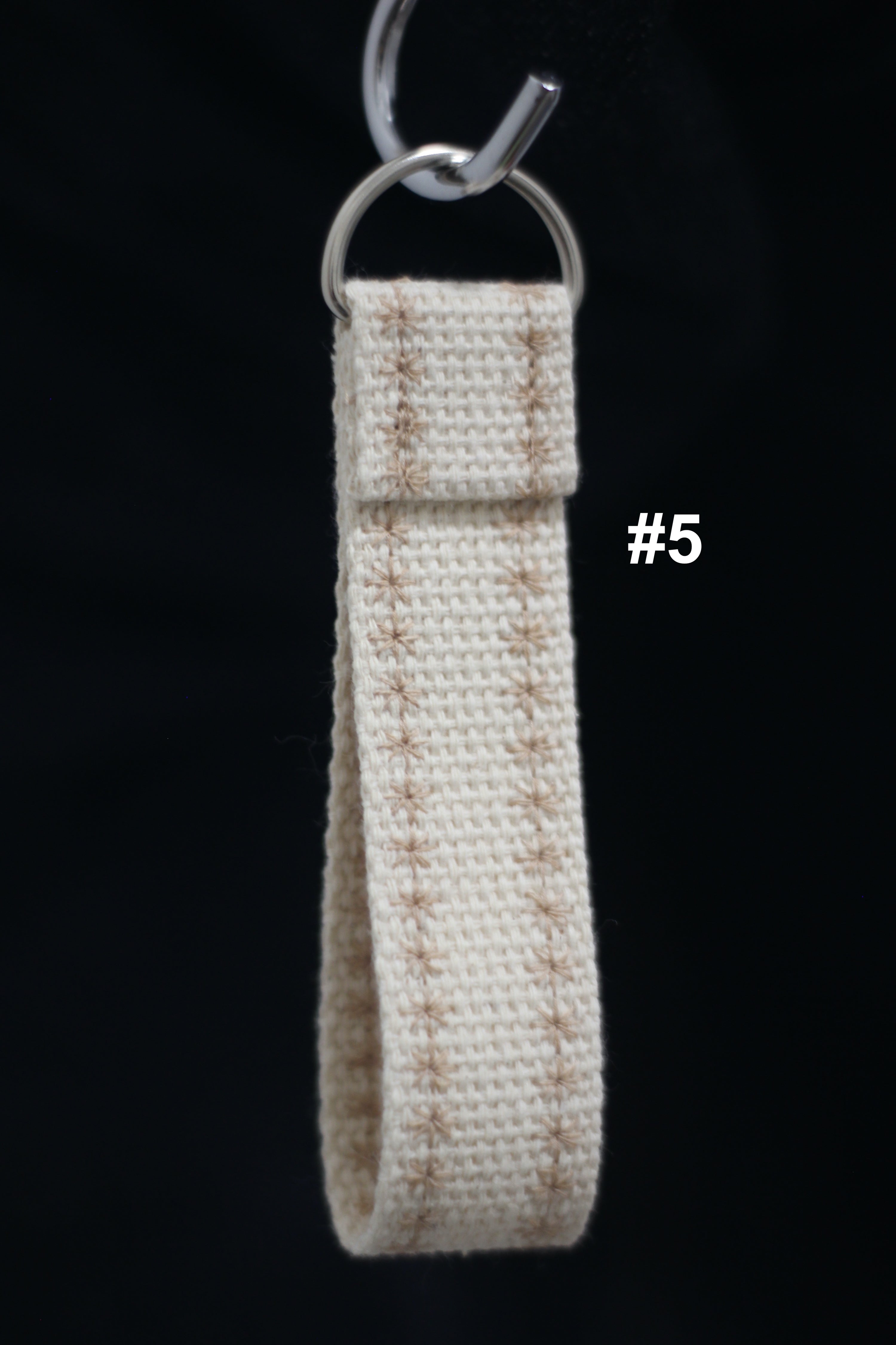 Embroidered Foxfibre®️ Keychain