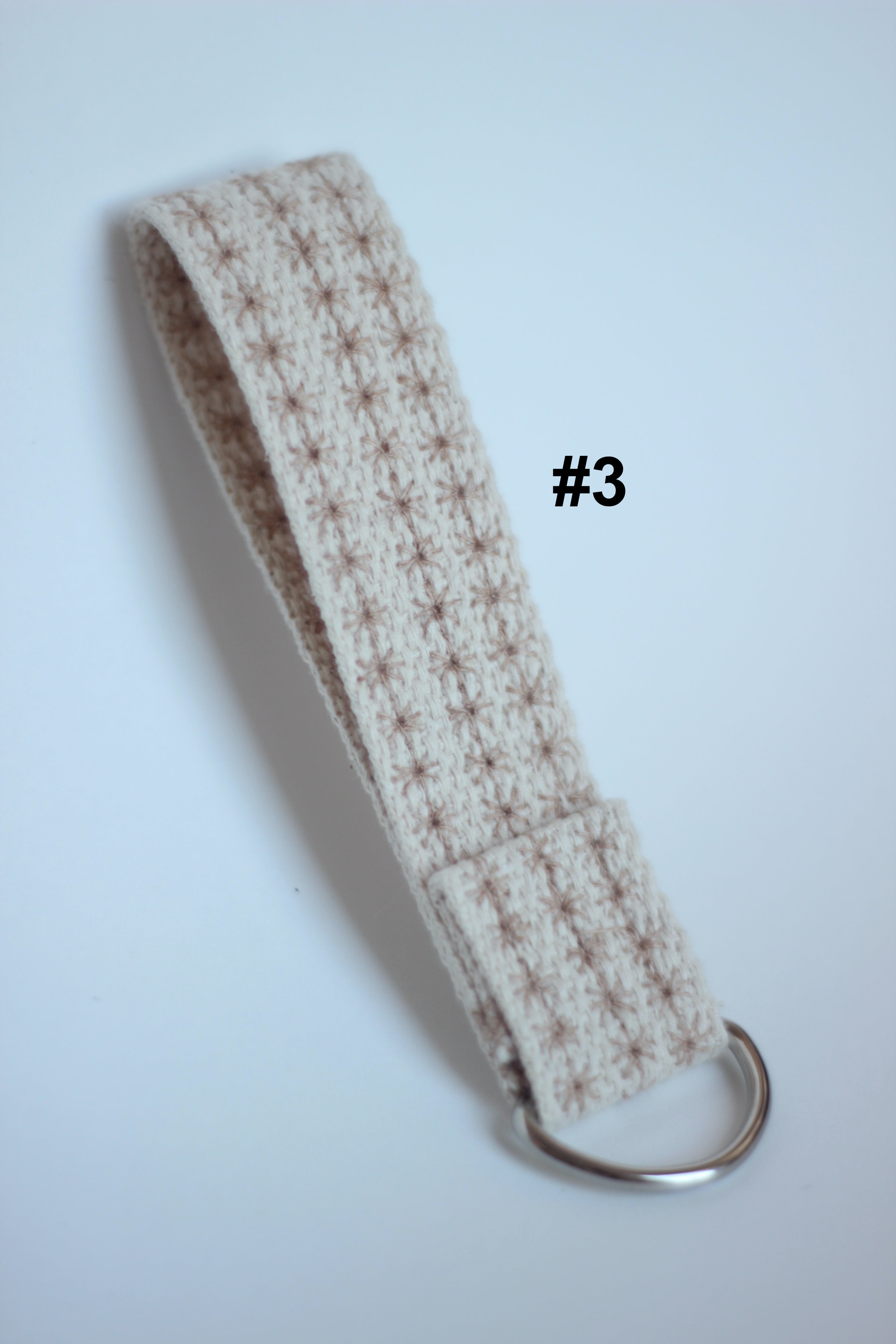 Embroidered Foxfibre®️ Keychain