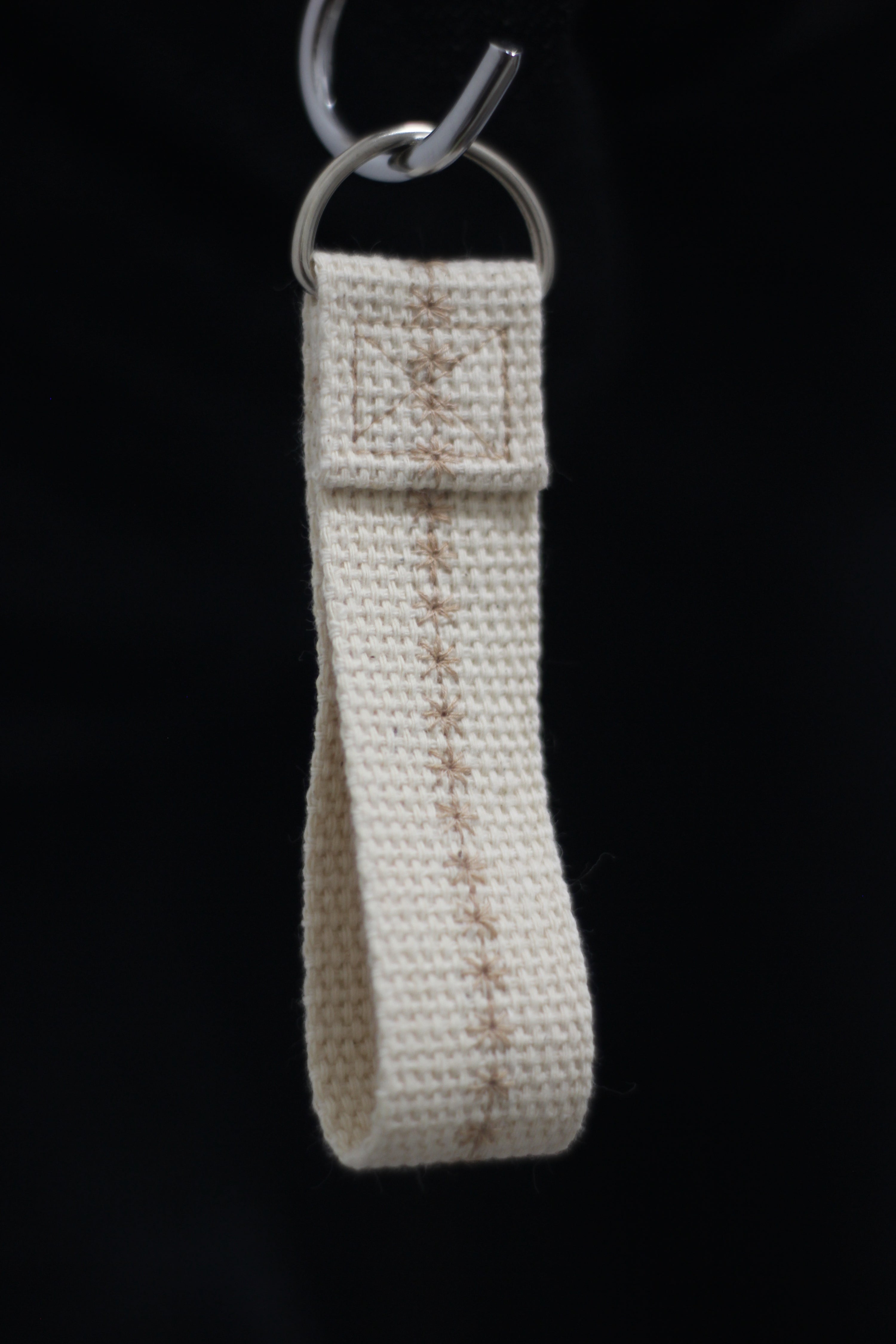 Embroidered Foxfibre®️ Keychain