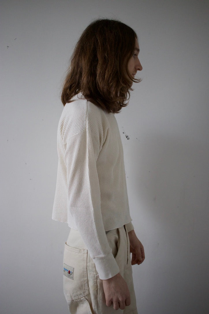 Waffle Knit Thermal Shirt