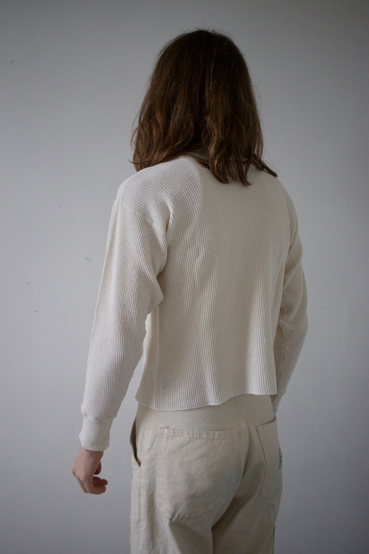 Waffle Knit Thermal Shirt