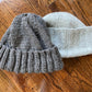 Hand-Knit Undyed Alpaca Beanie