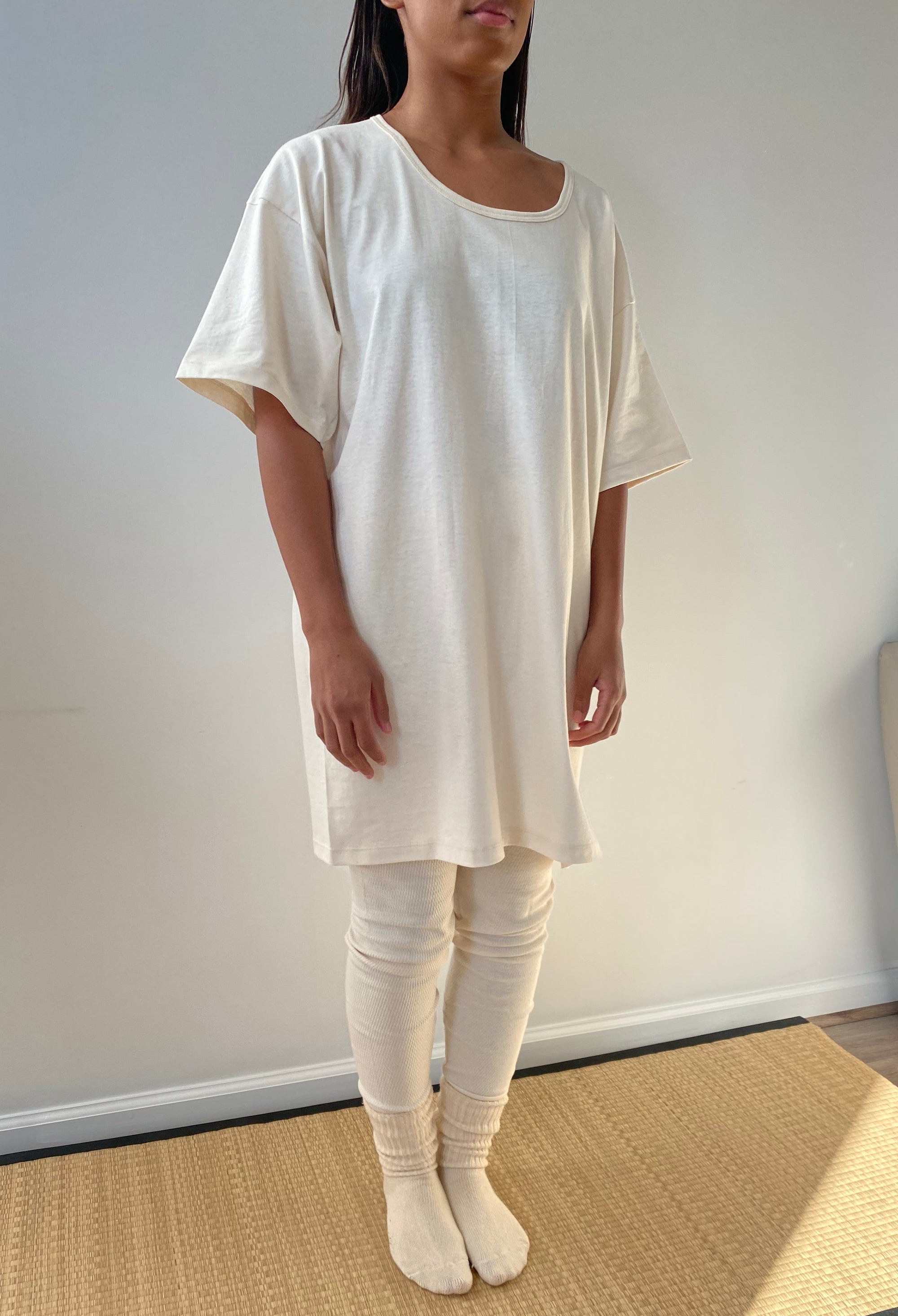 Unbleached Night Shirt