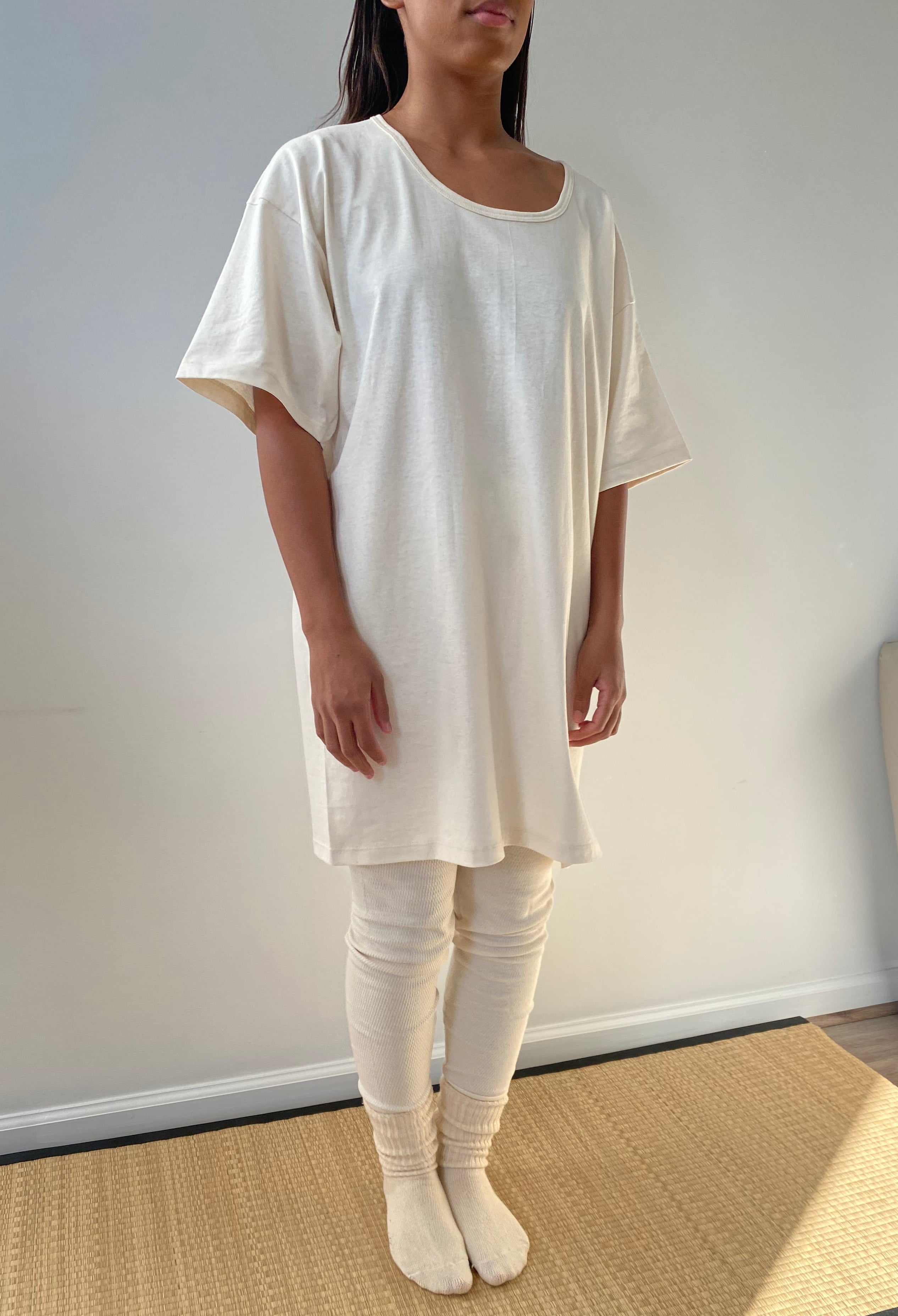 Unbleached Night Shirt