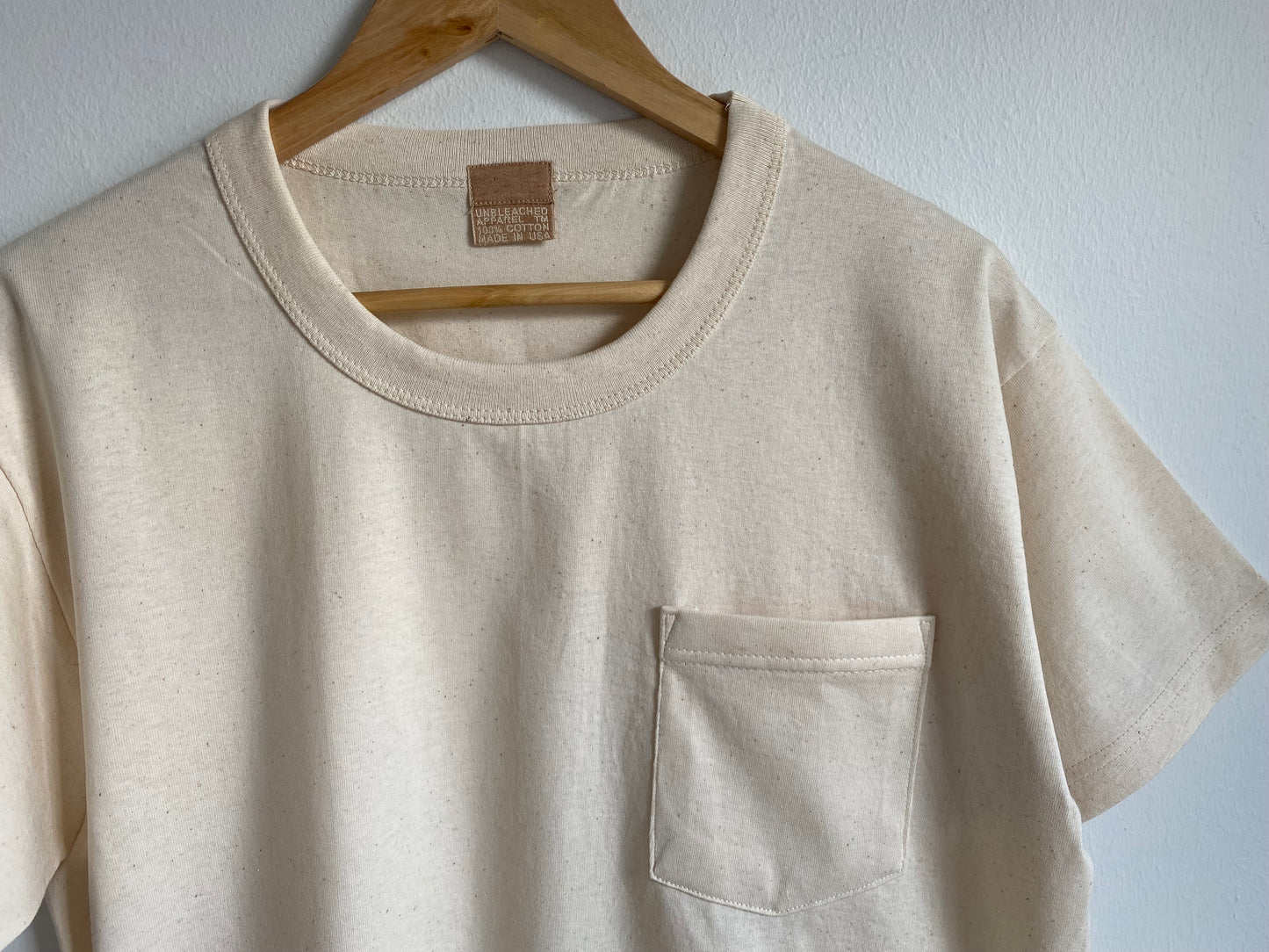 Unbleached Pocket T-Shirt