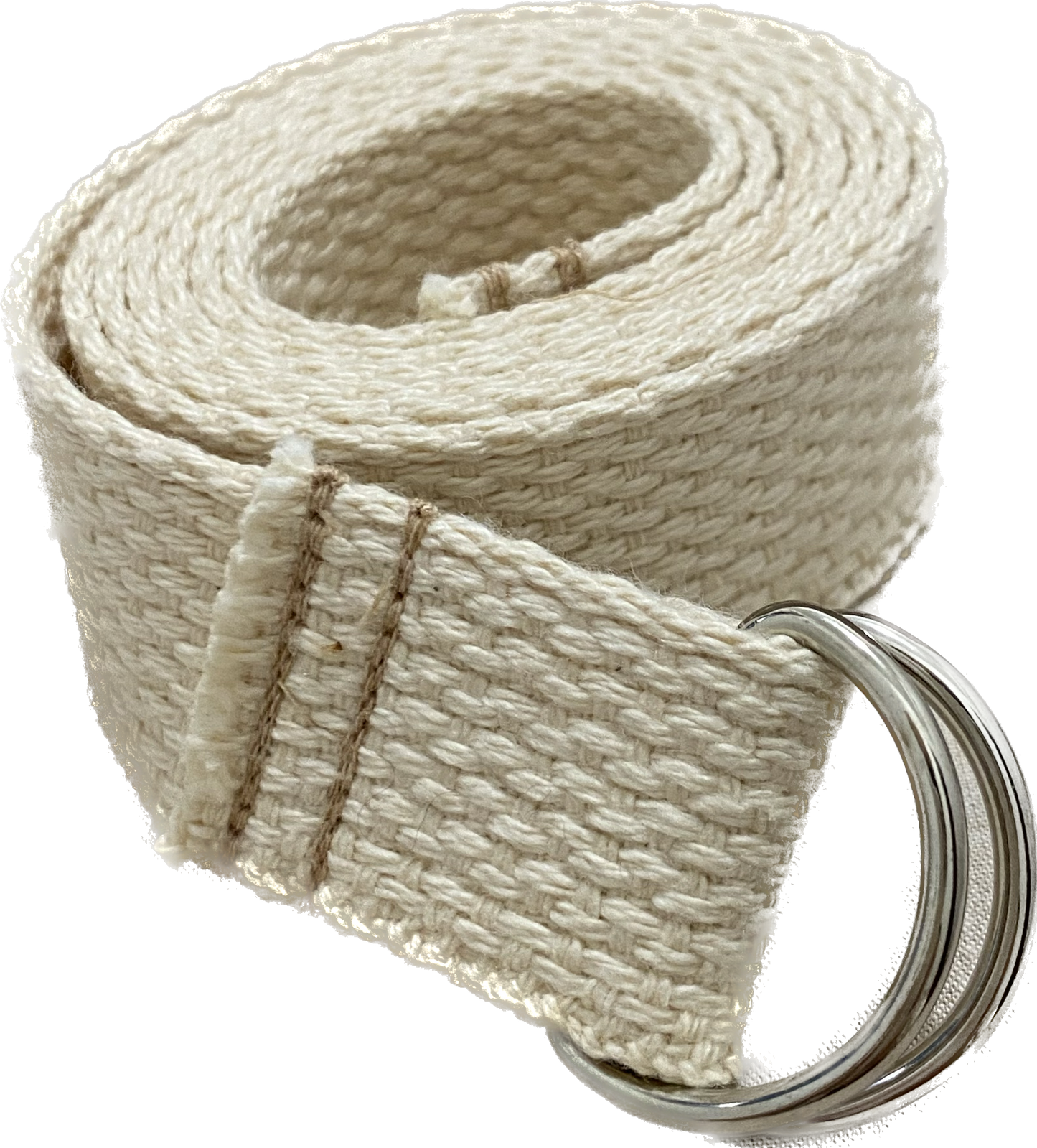 Cotton Web D-Ring Belt