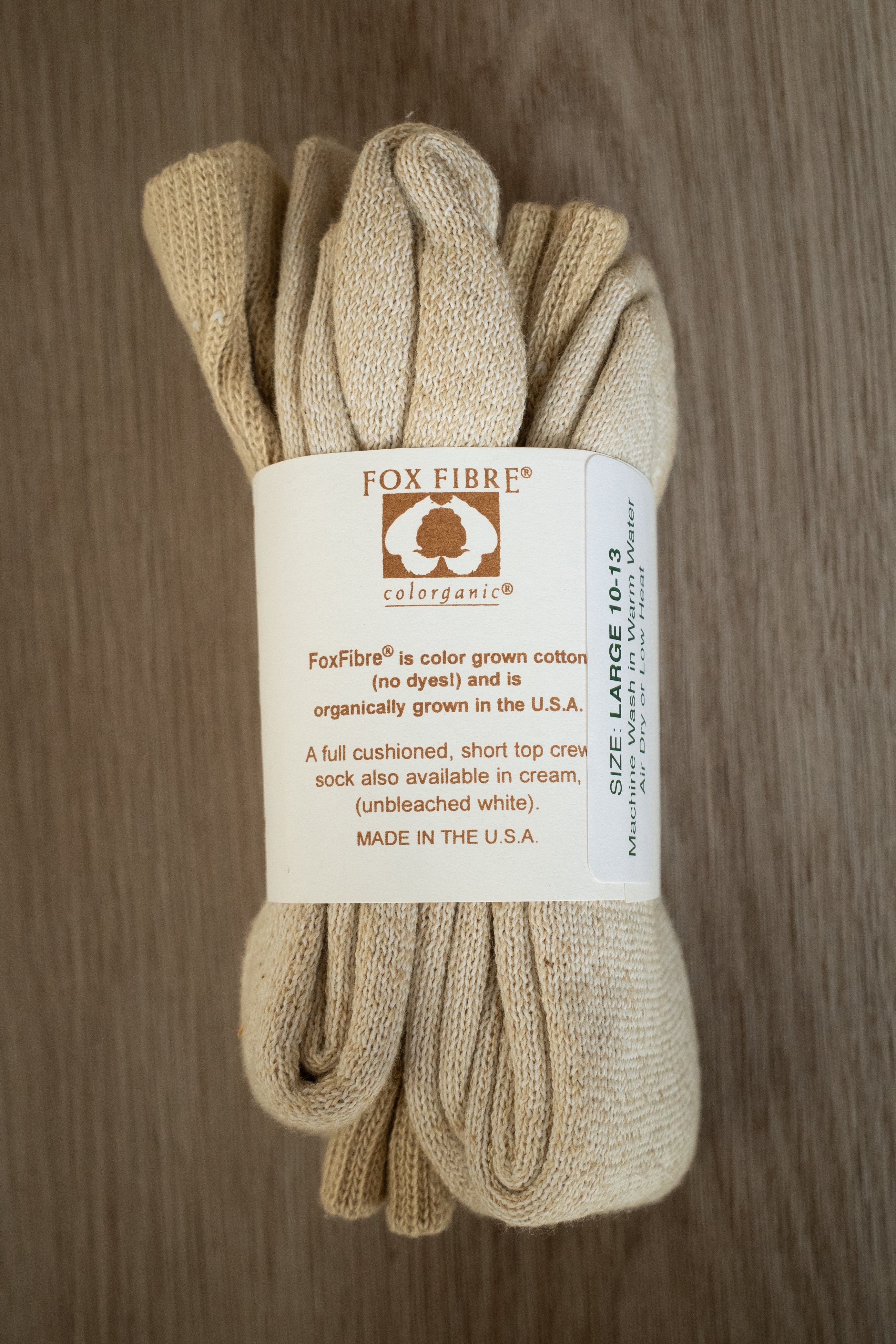 Foxfibre®️ Short Top Socks 3-Pack