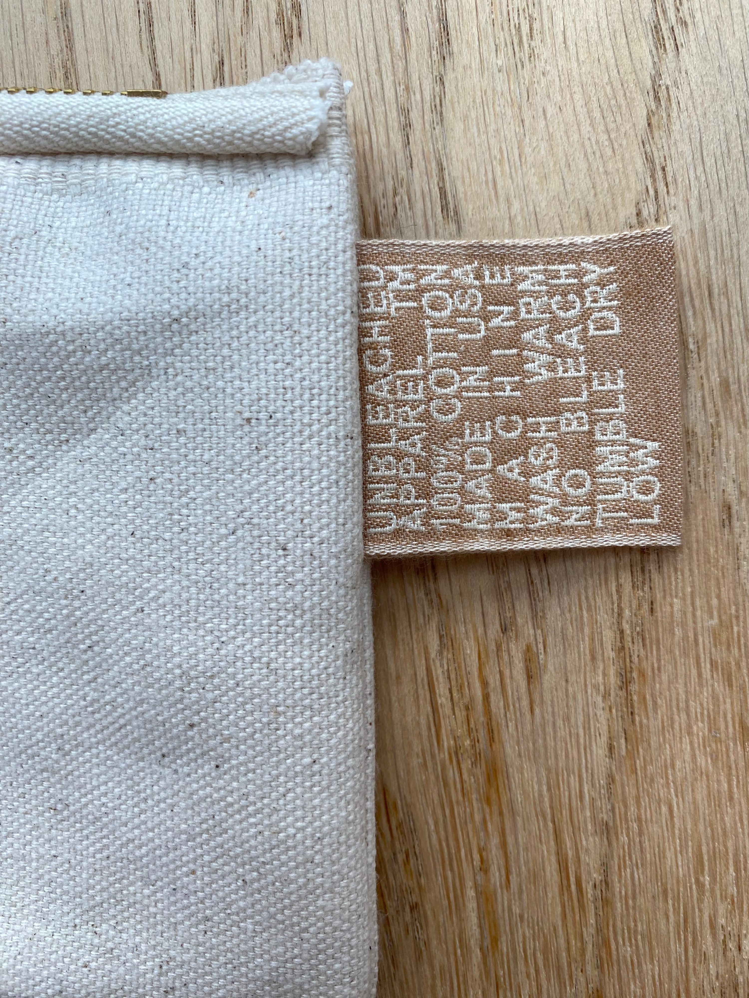 Unbleached Pencil Case