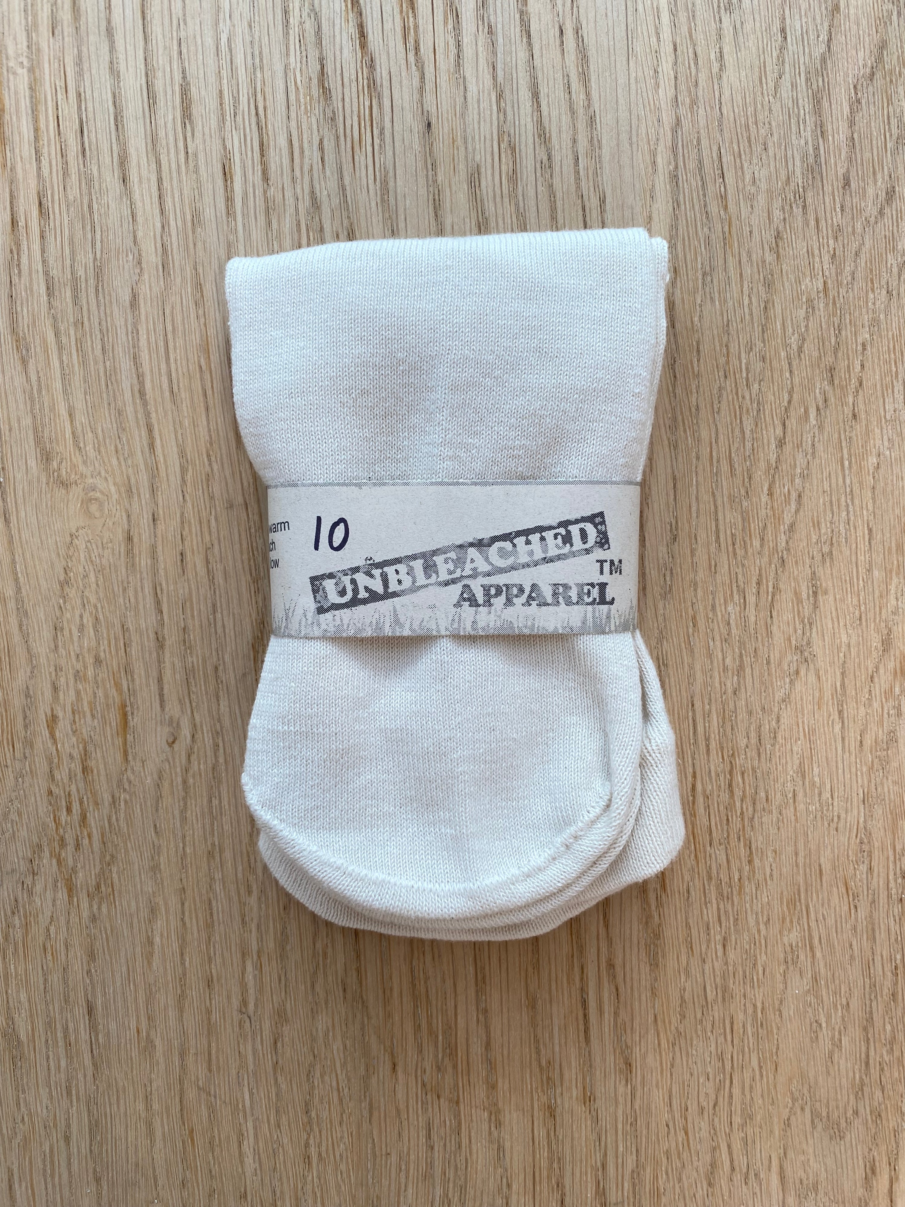 100% Organic Cotton Crew Socks