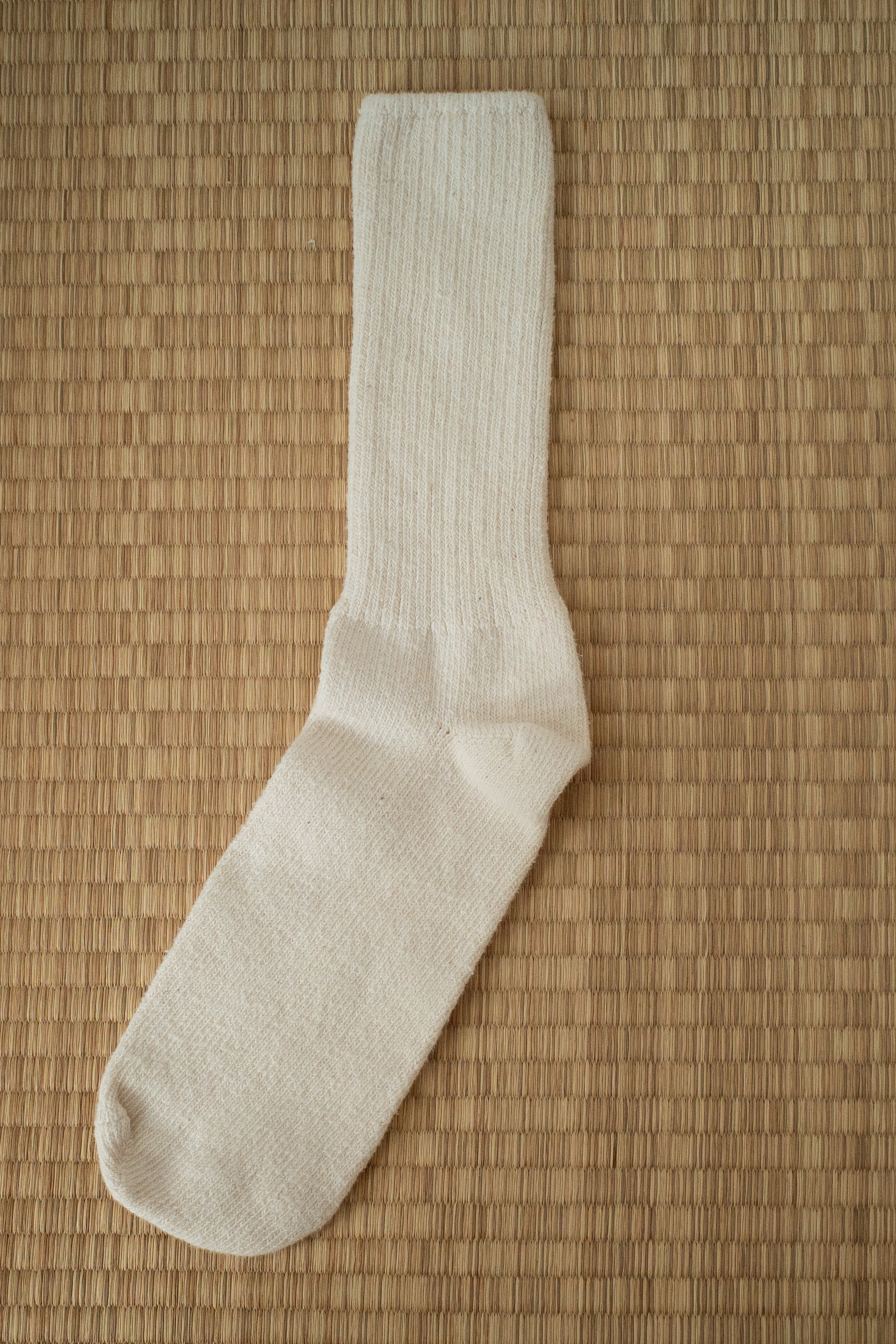 Unbleached Cotton Socks
