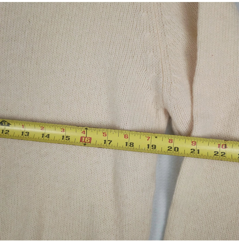 SHETLANDER Undyed Wool Sweater Vintage