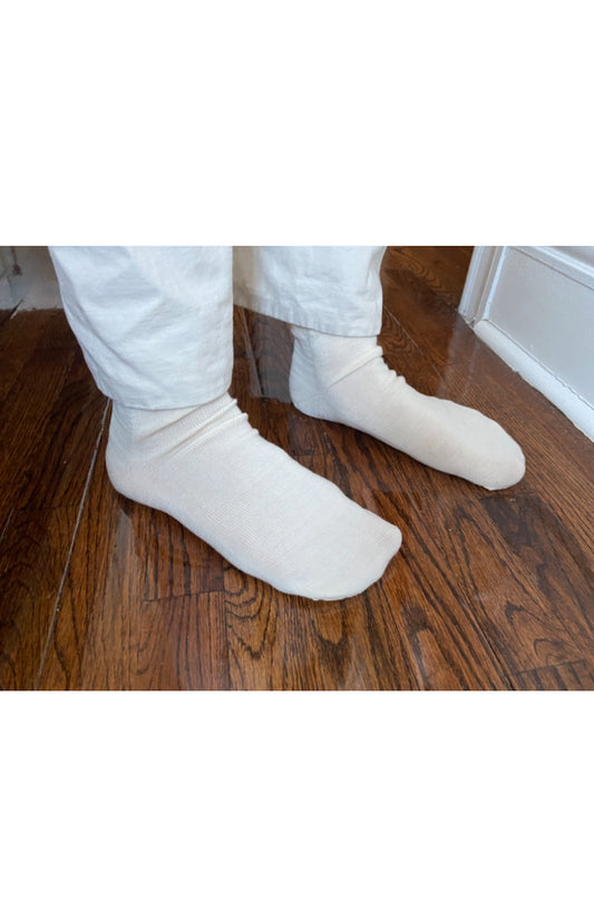 100% Organic Cotton Crew Socks