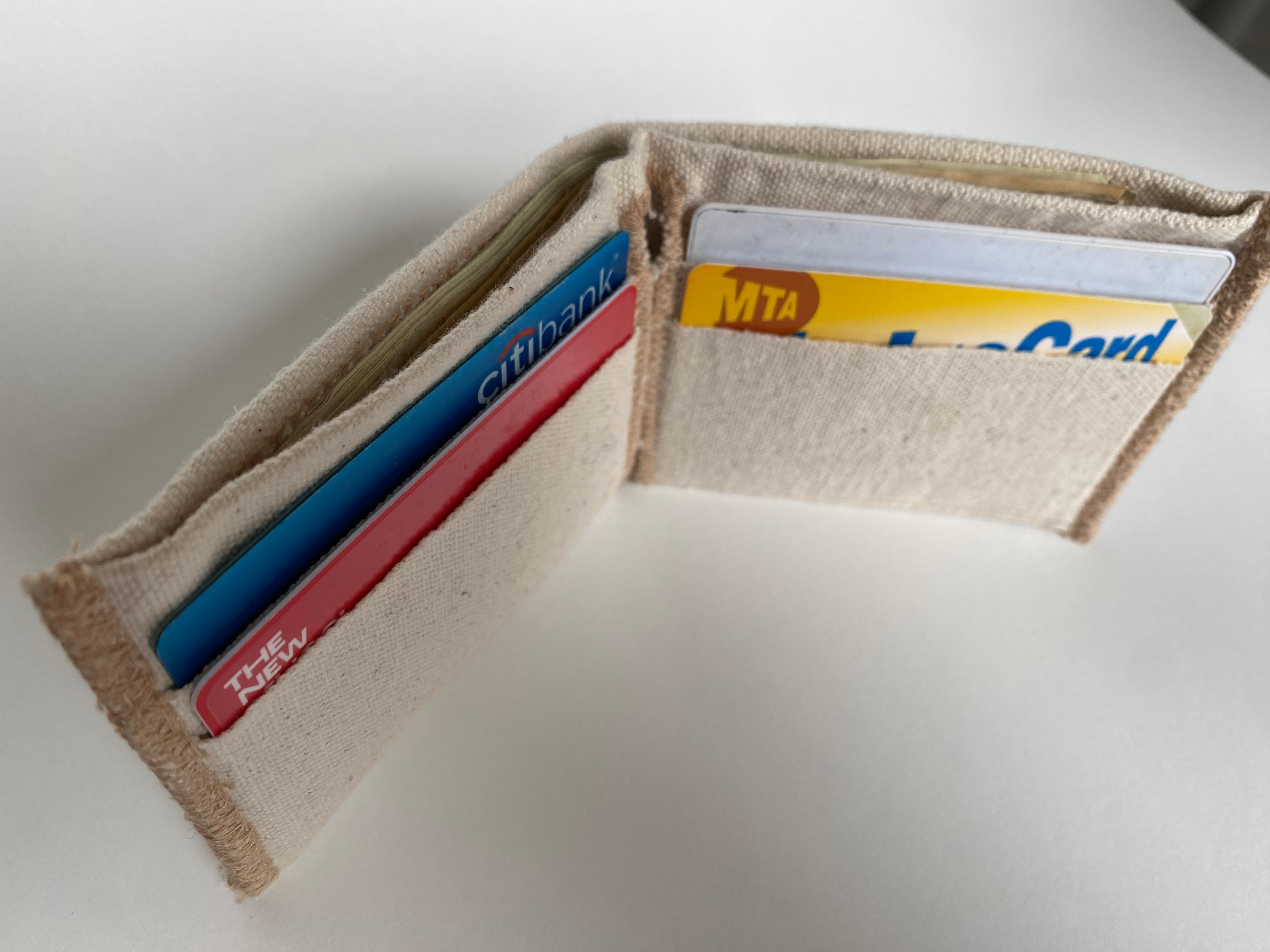 Canvas Billfold Wallet