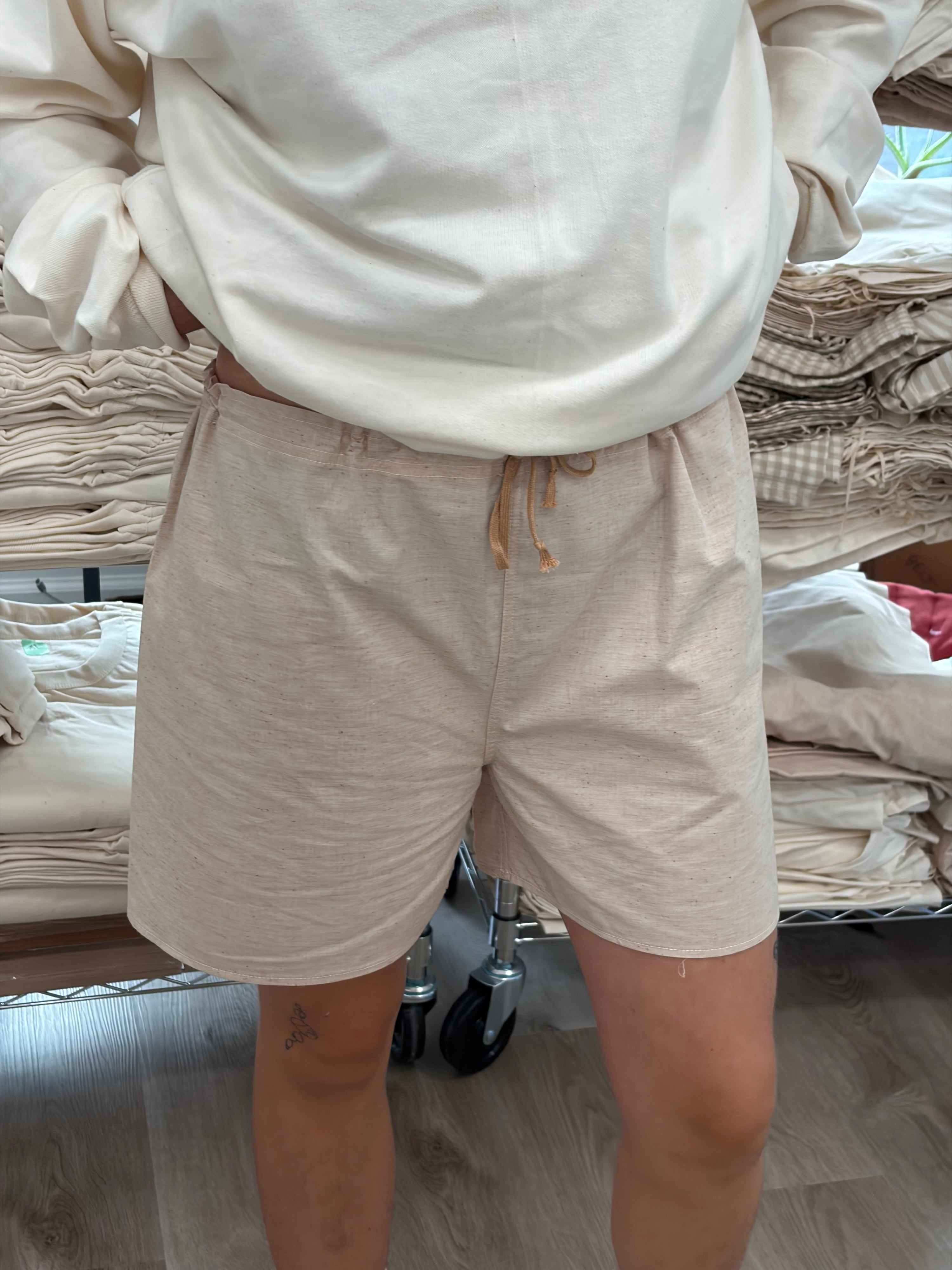 Foxfibre®️ 100% Cotton Drawstring Boxers
