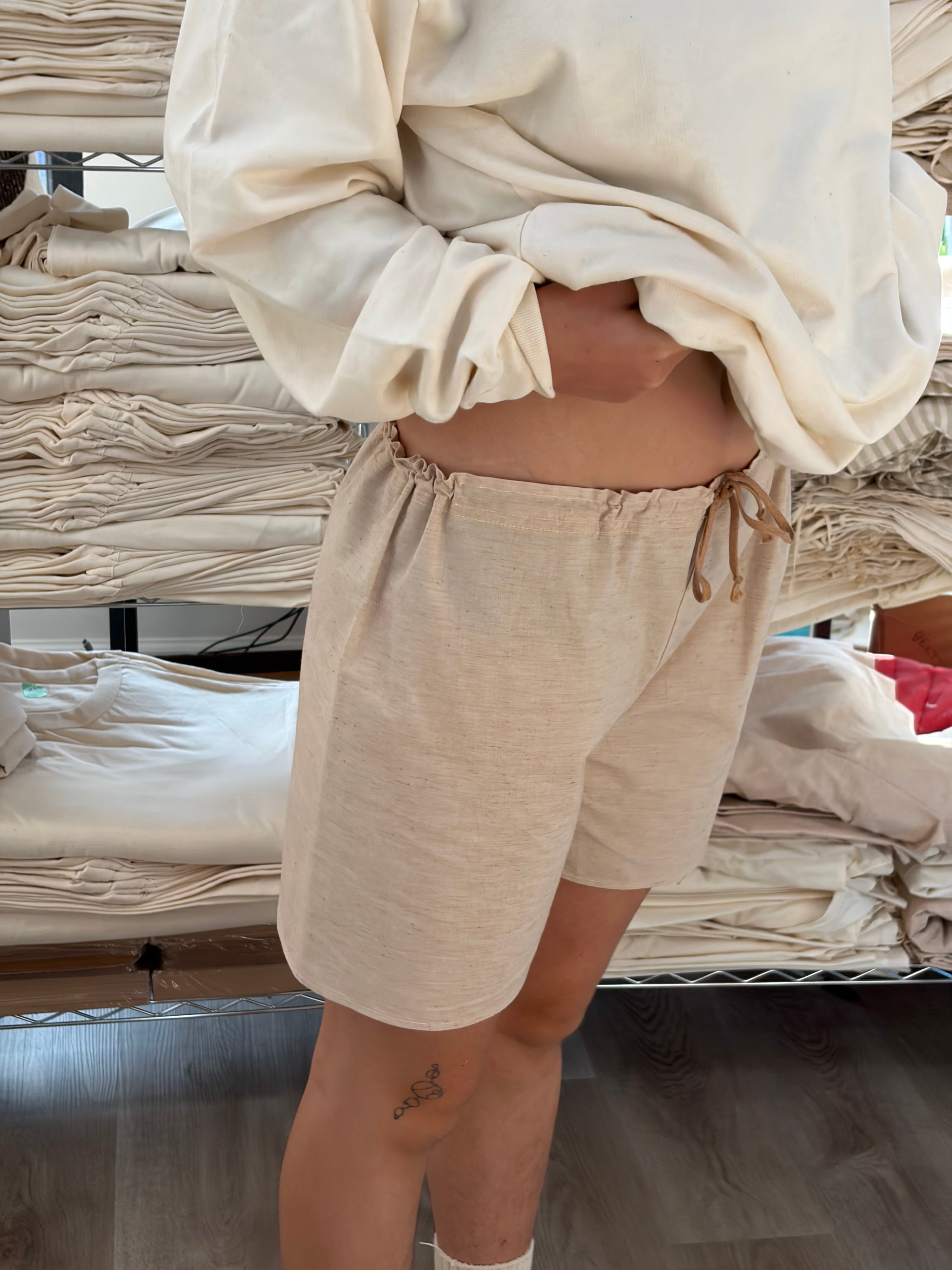 Foxfibre®️ 100% Cotton Drawstring Boxers
