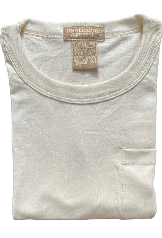 Unbleached Pocket T-Shirt