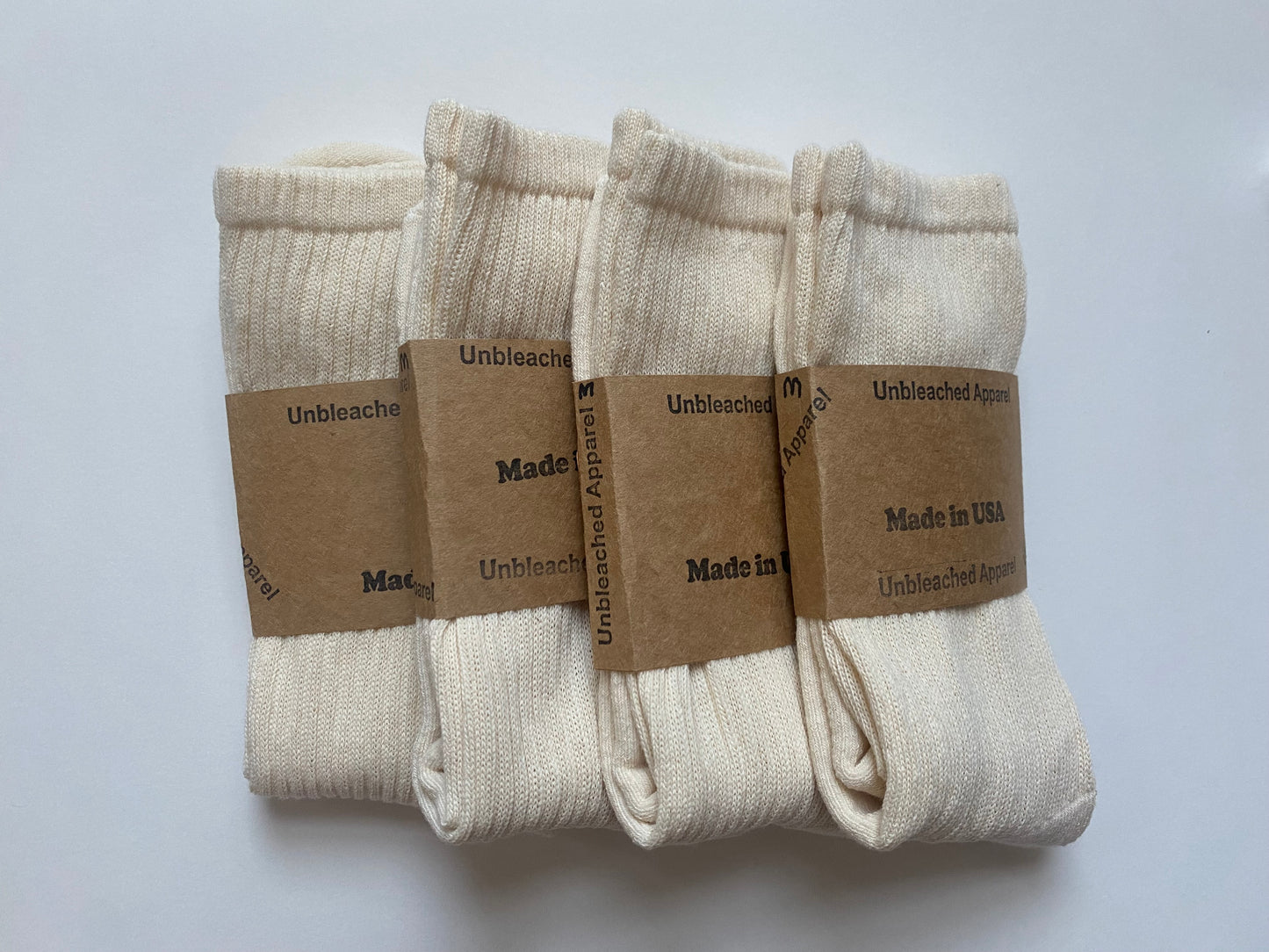 Organic Cotton Crew Socks