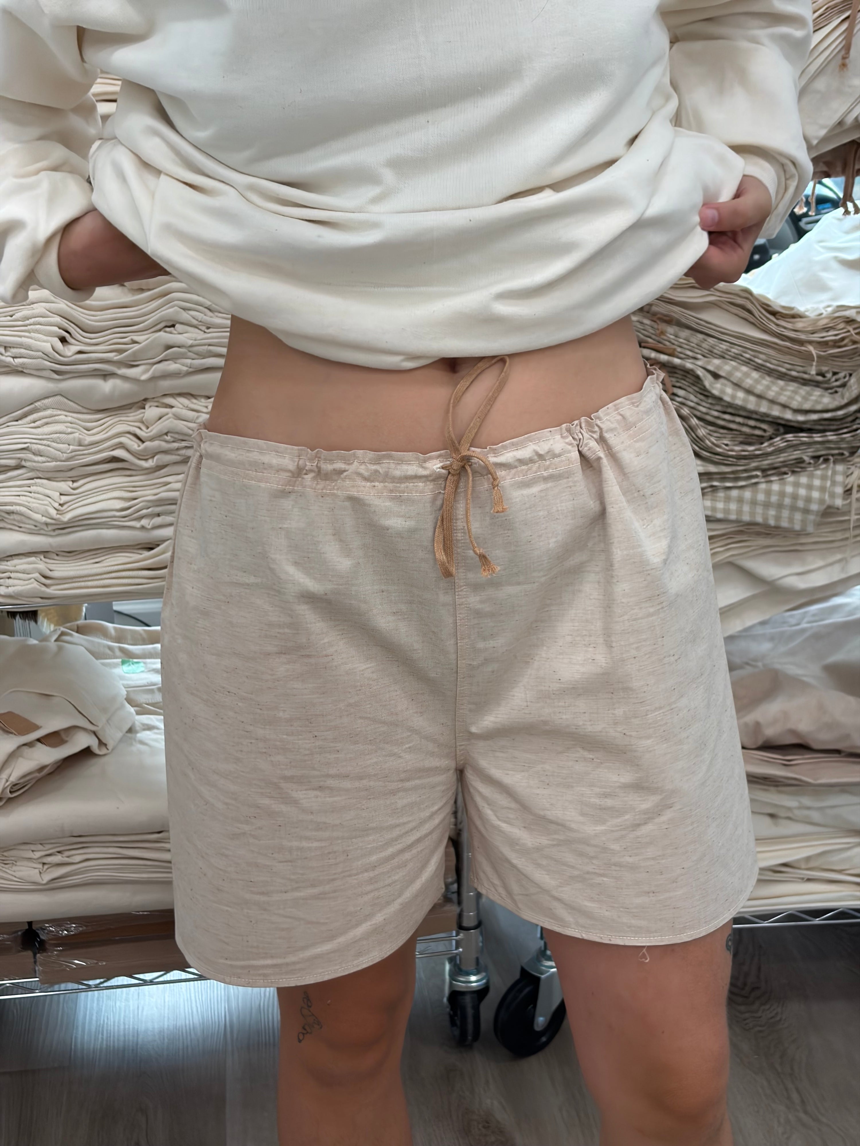 Foxfibre®️ 100% Cotton Drawstring Boxers