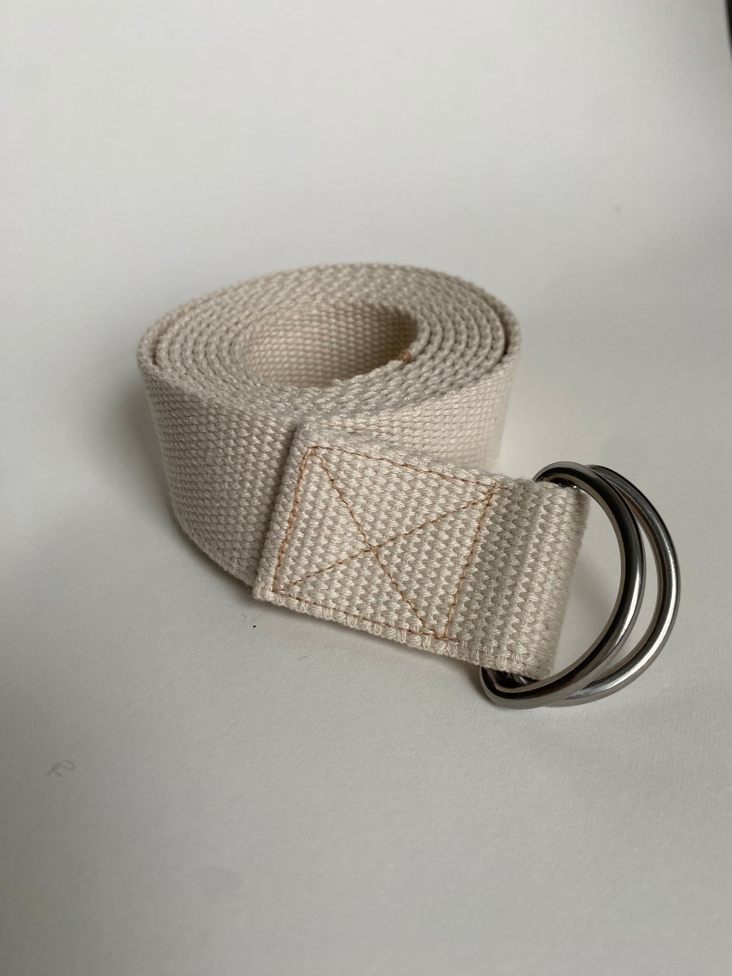 Cotton Web D-Ring Belt