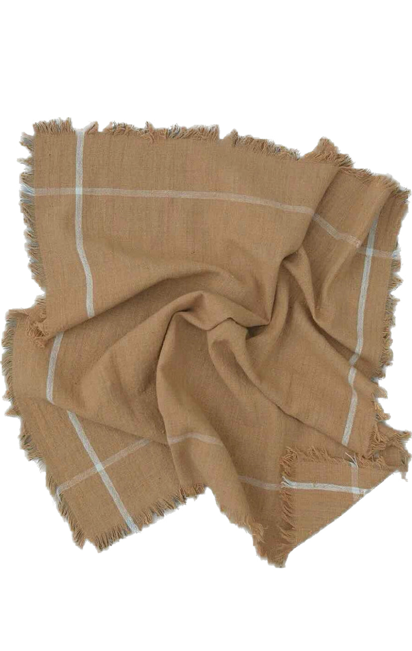 Undyed Brown Napkins (2-Pack)