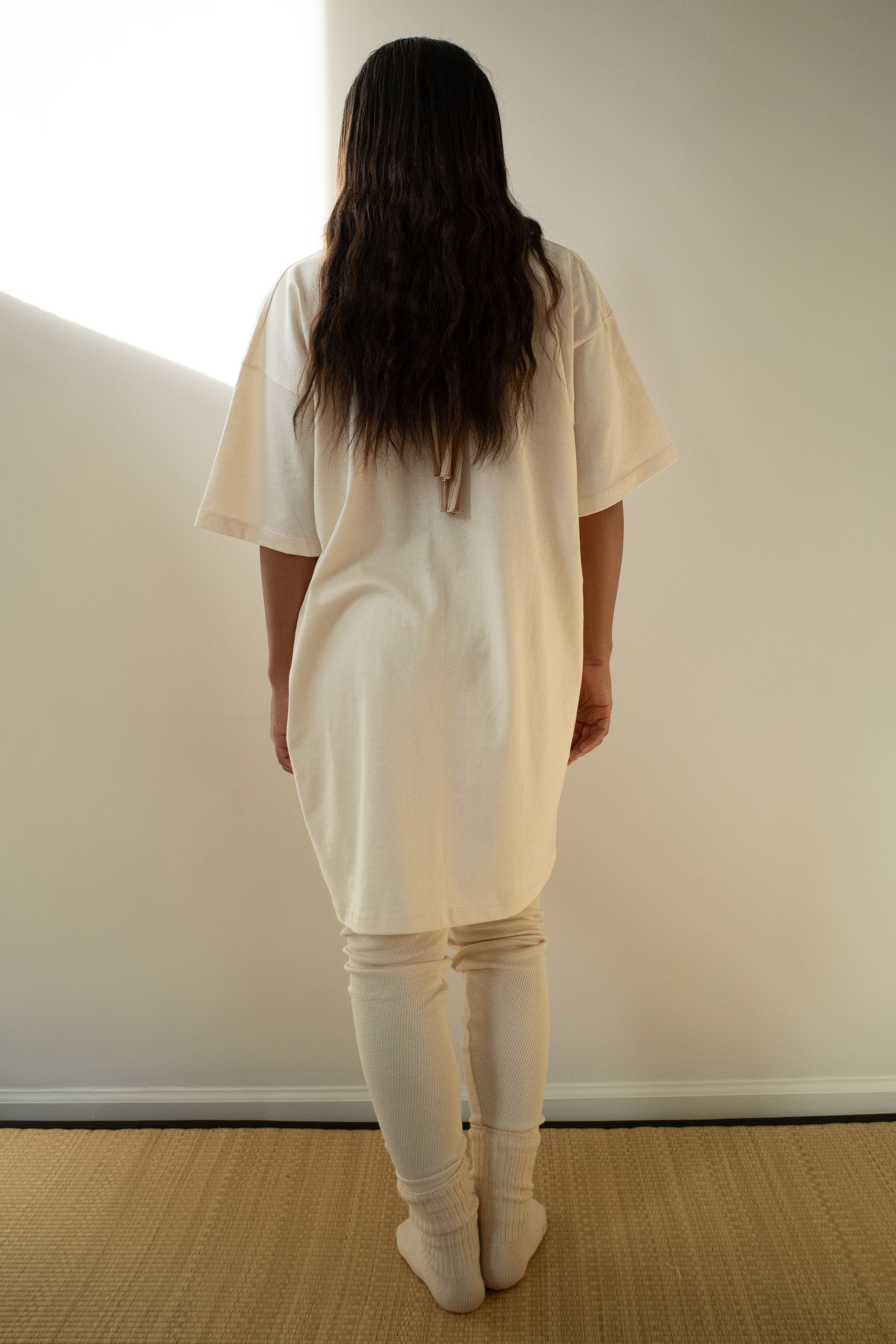 Unbleached Night Shirt