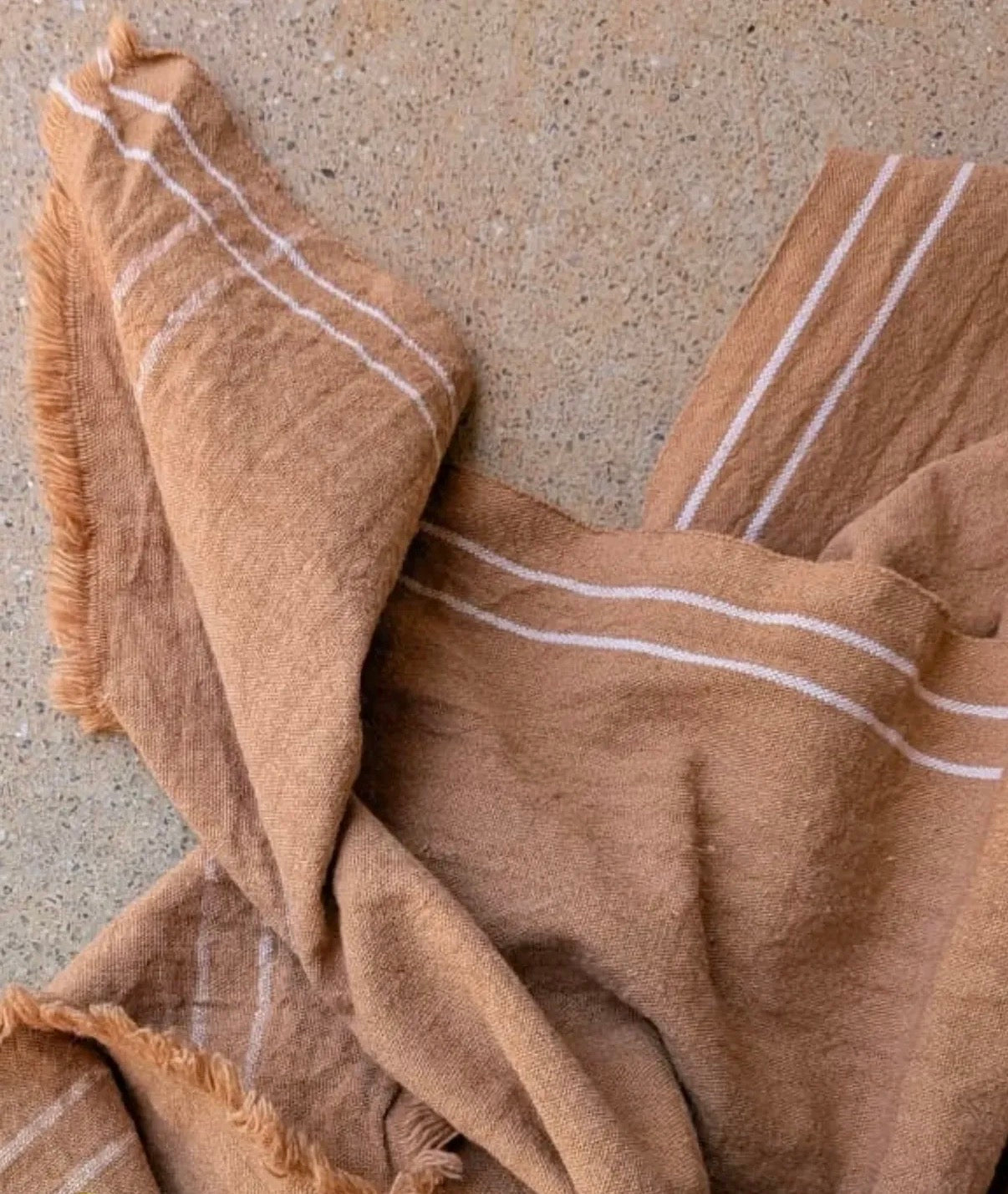 Undyed Brown Summer Towel