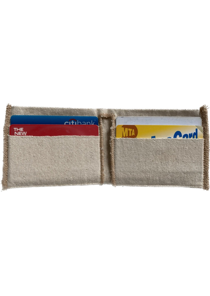 Canvas Billfold Wallet