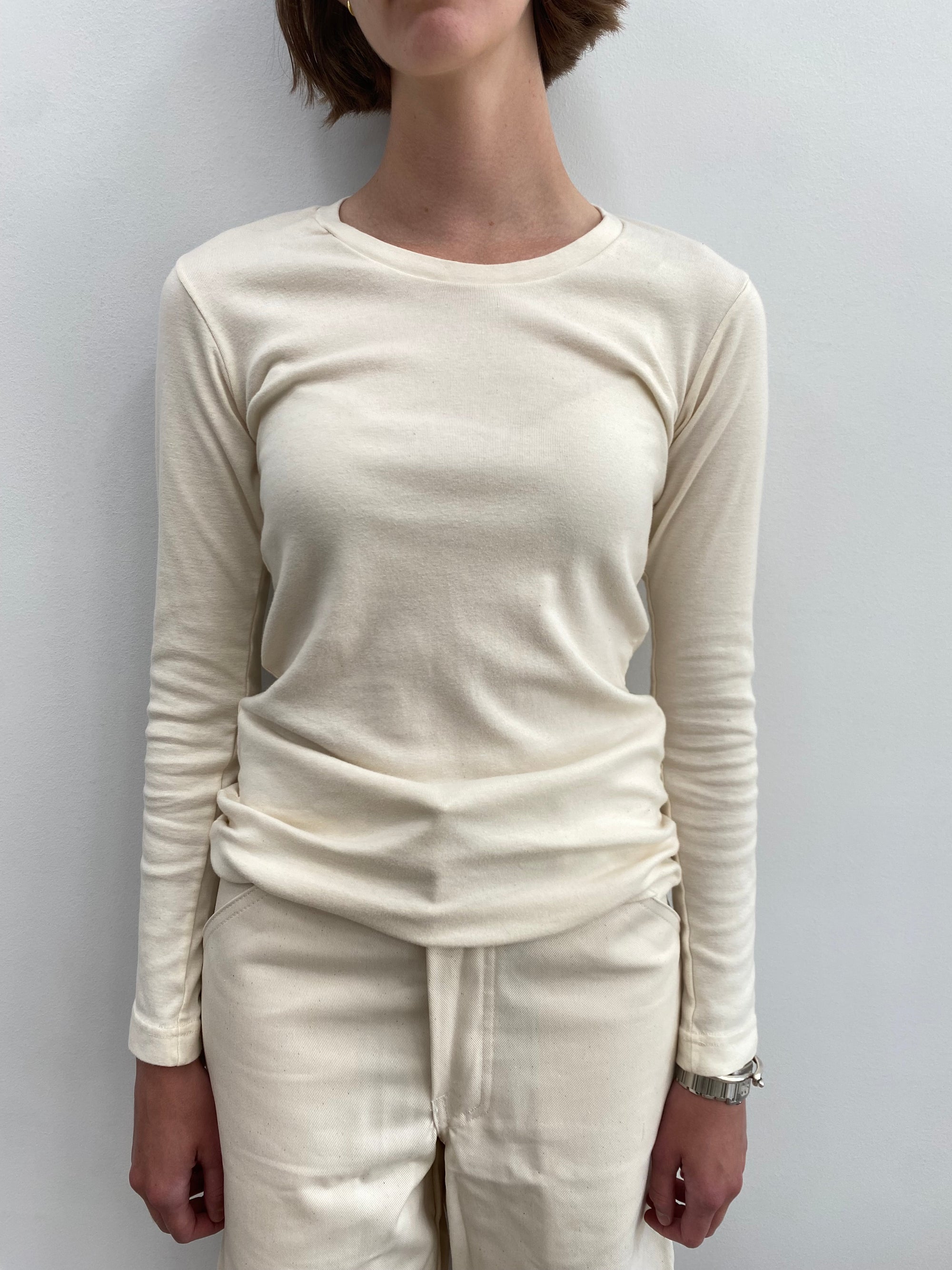 Ladies Baby Rib Long Sleeve