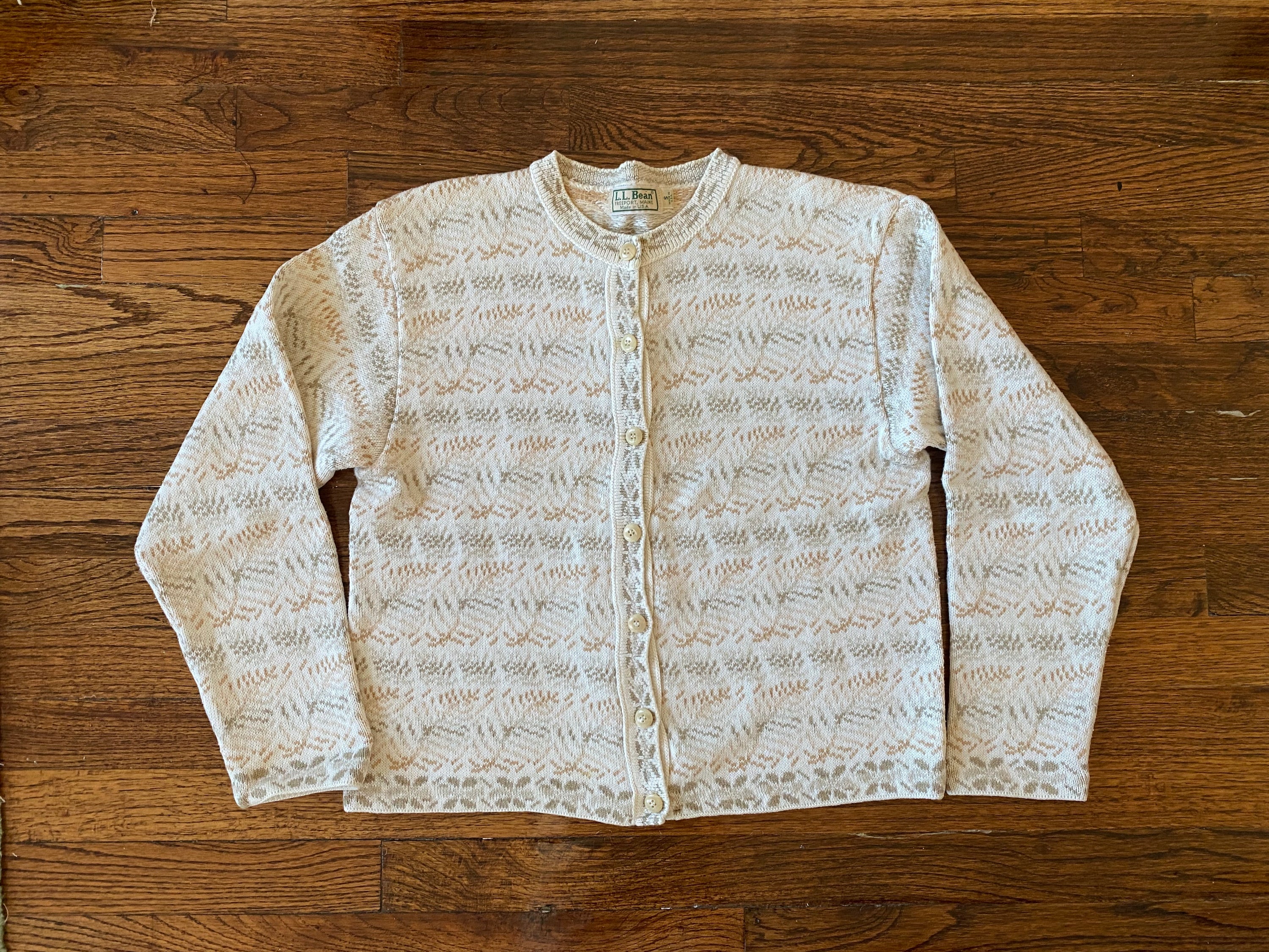 Vintage Foxfibre®️ Cardigan