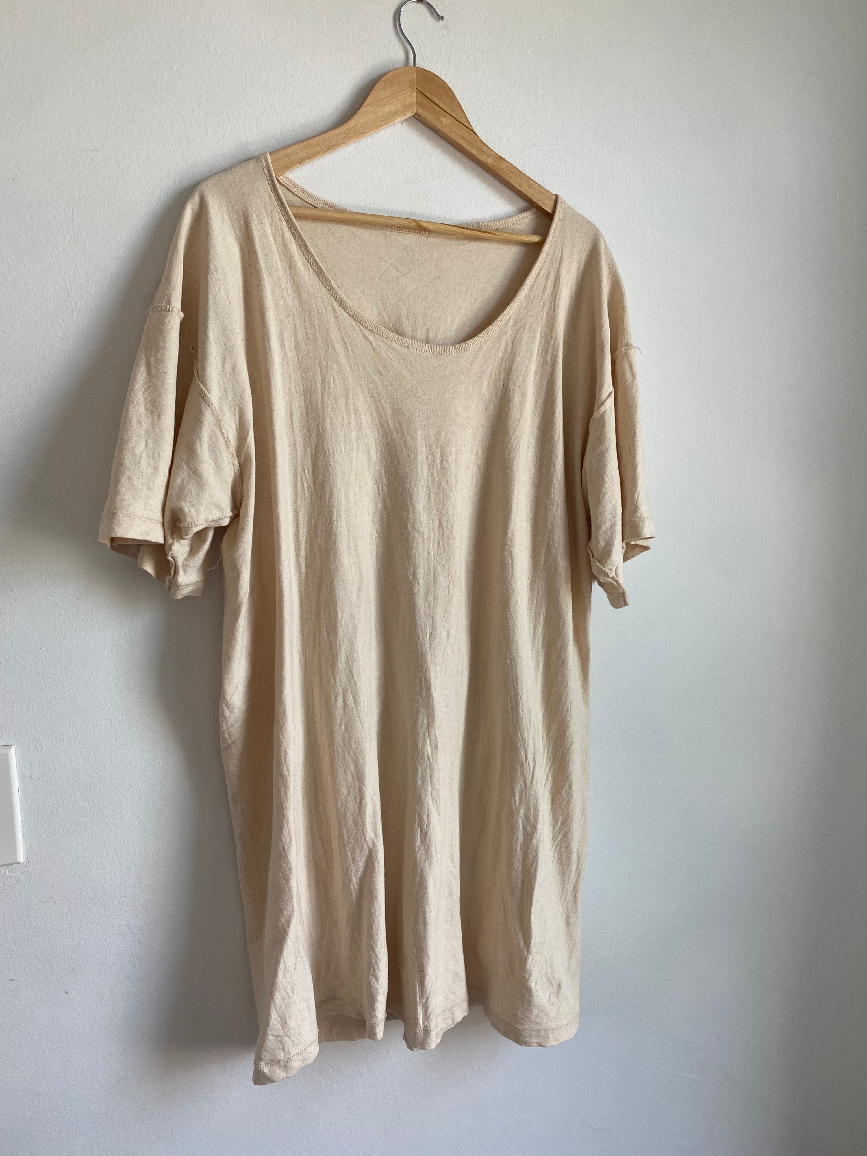 Unbleached Night Shirt