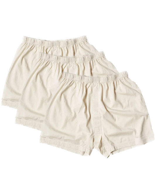 Undyed Boxers 3-Pack