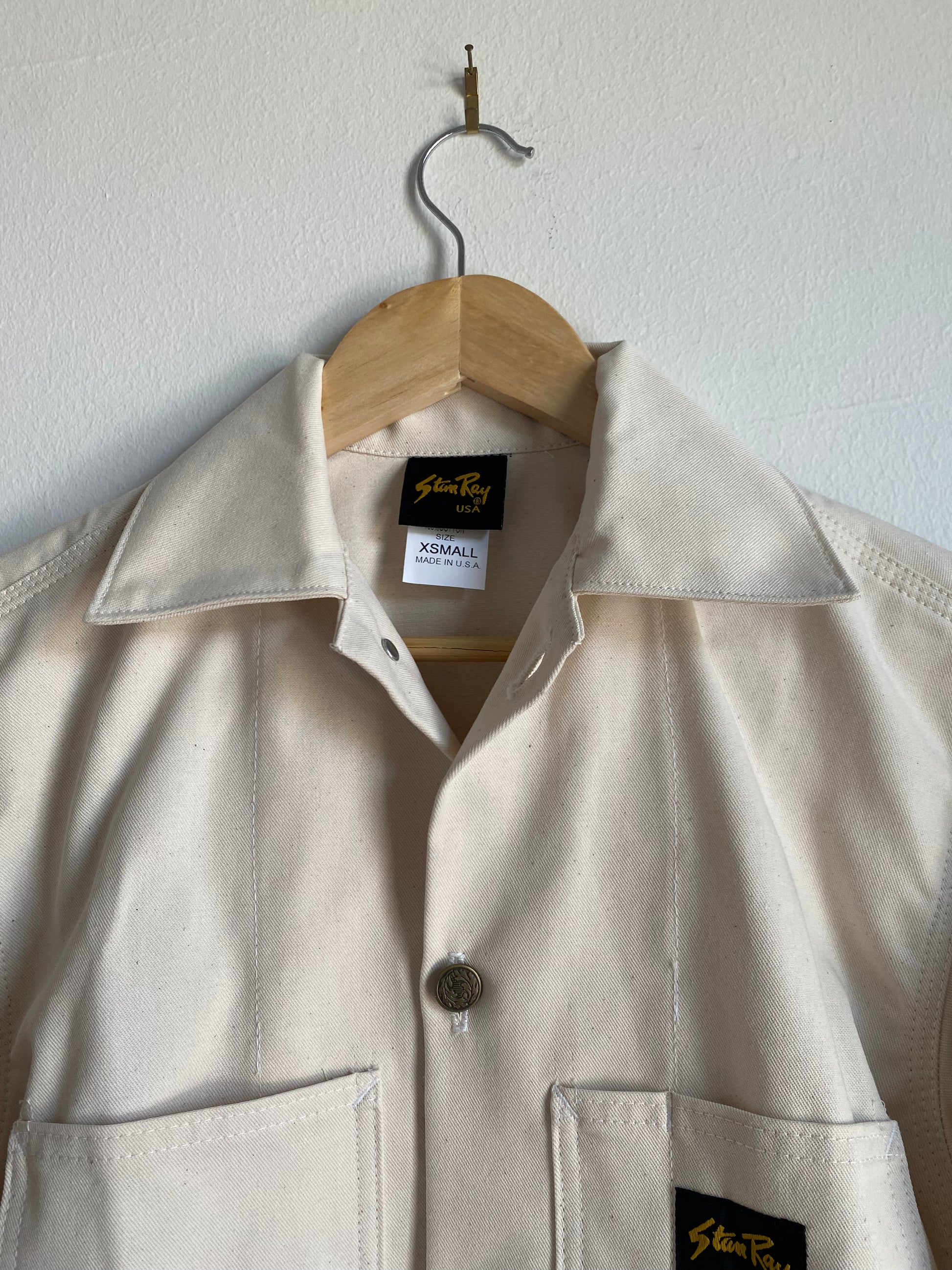 Stan Ray®️ Natural Shop Jacket – Unbleached Apparel