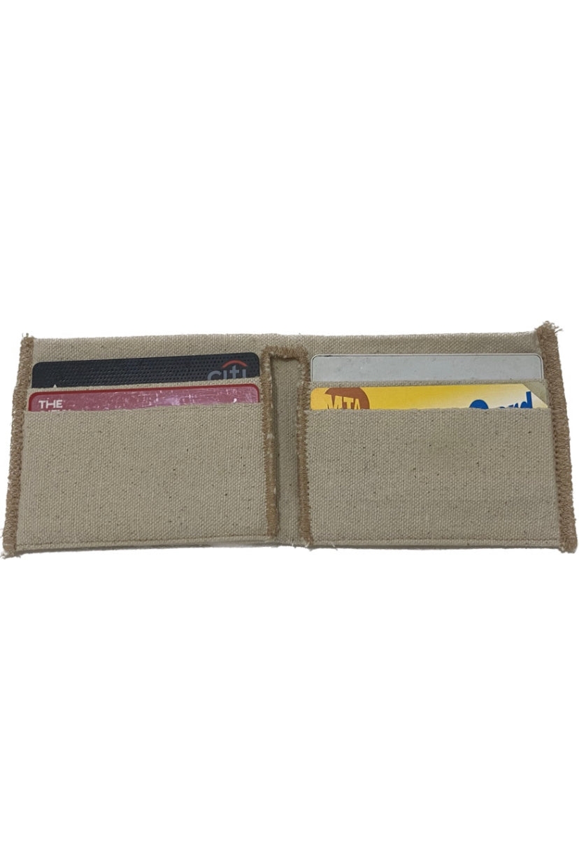 Canvas Billfold Wallet