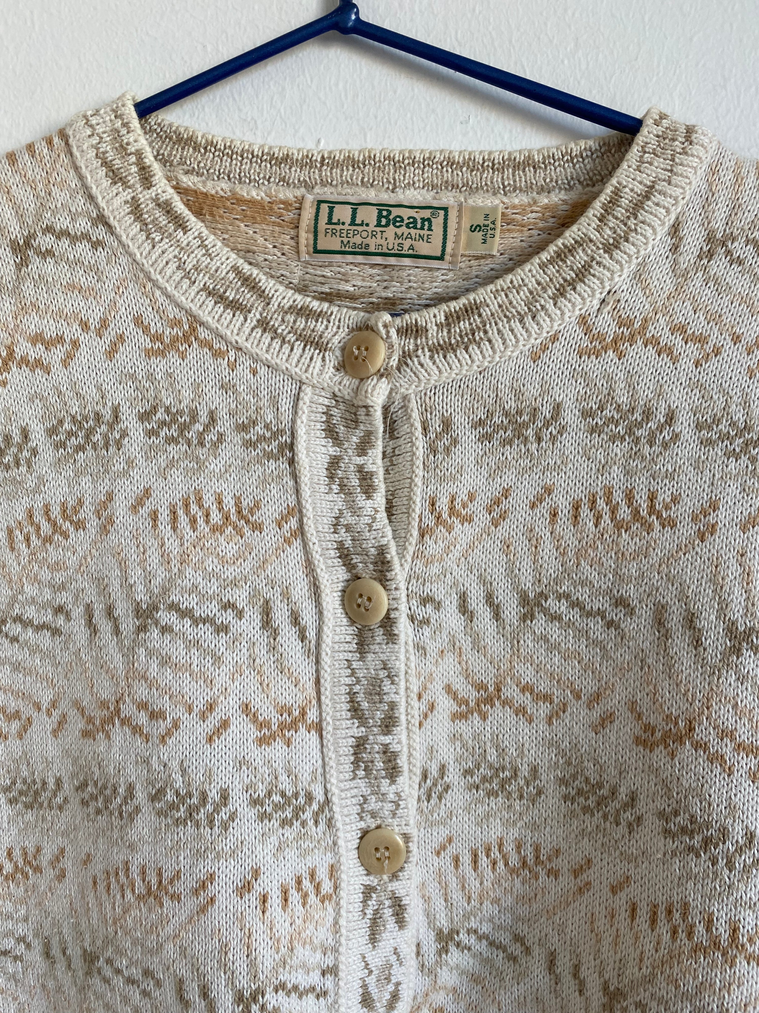 Vintage Foxfibre®️ Cardigan