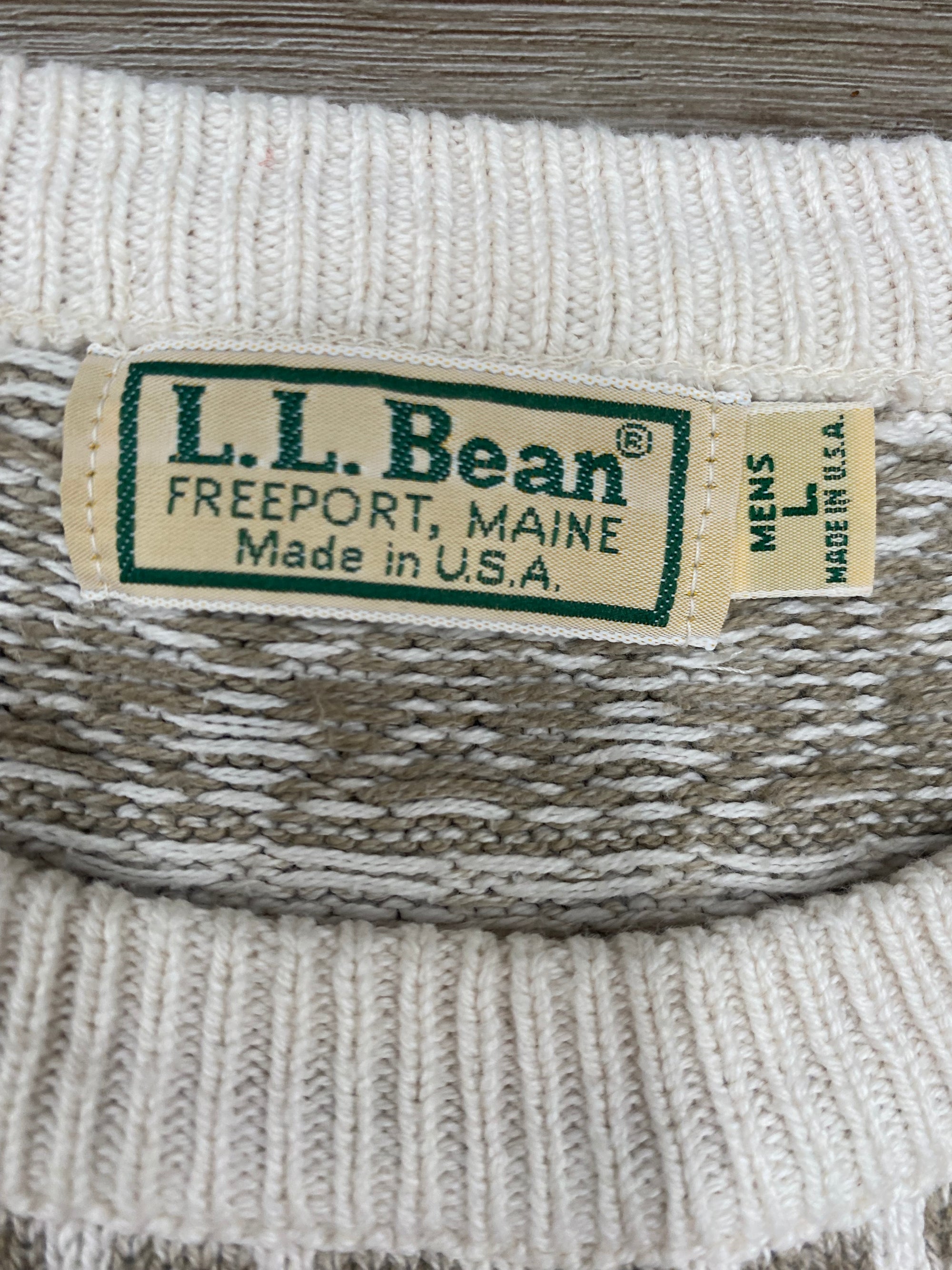 Vintage Foxfibre®️ Crewneck