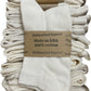 100% Organic Cotton Crew Socks