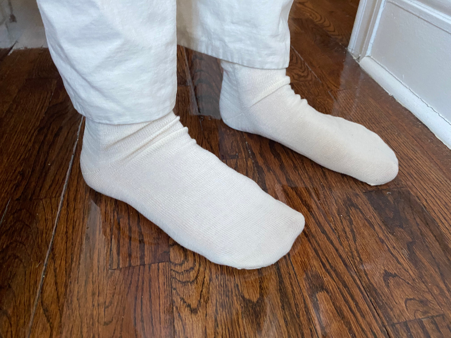 100% Cotton Crew Socks
