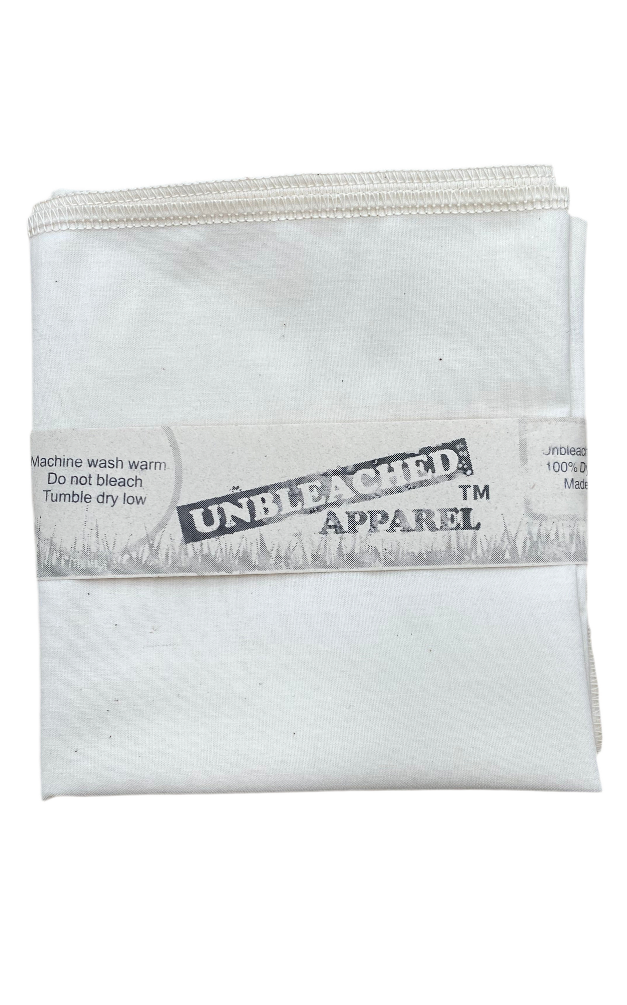Unbleached Percale Bandana