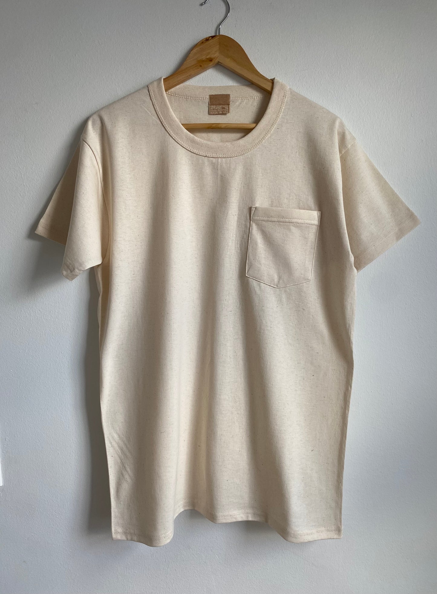 Unbleached Pocket T-Shirt