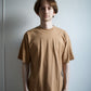 Undyed Boxy Brown T-Shirt