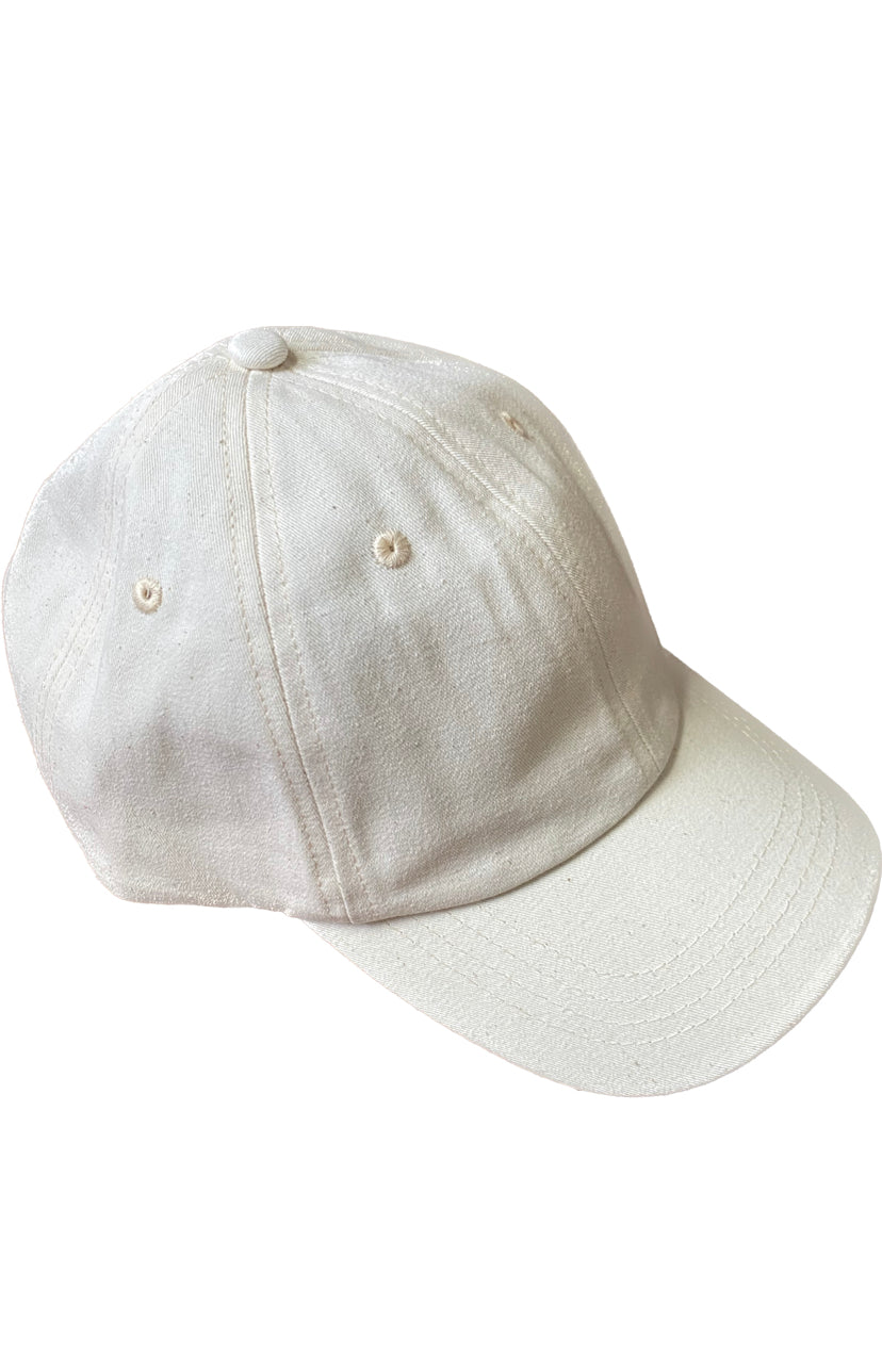 Unbleached Baseball Hat