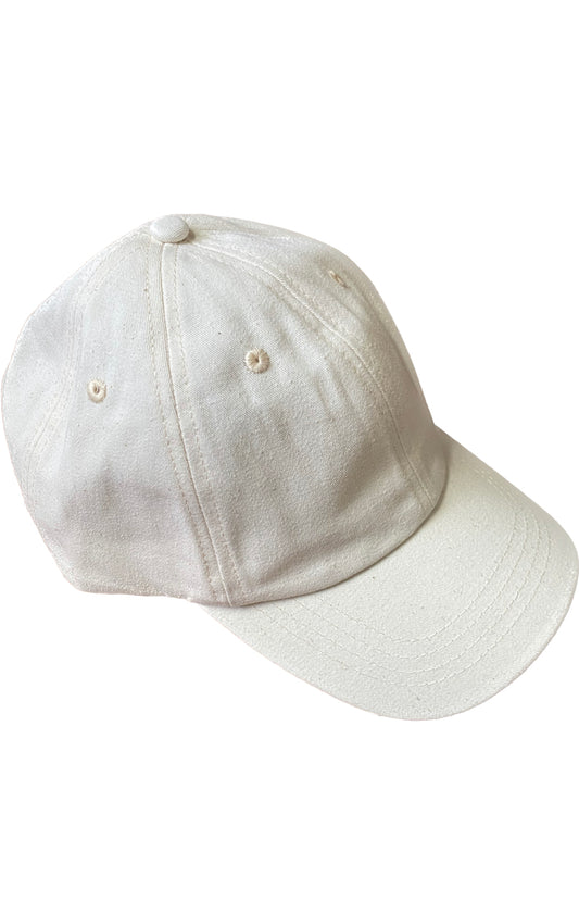 Unbleached Baseball Hat