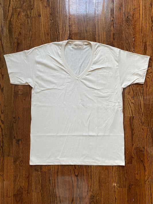 Unbleached V-Neck T-Shirt
